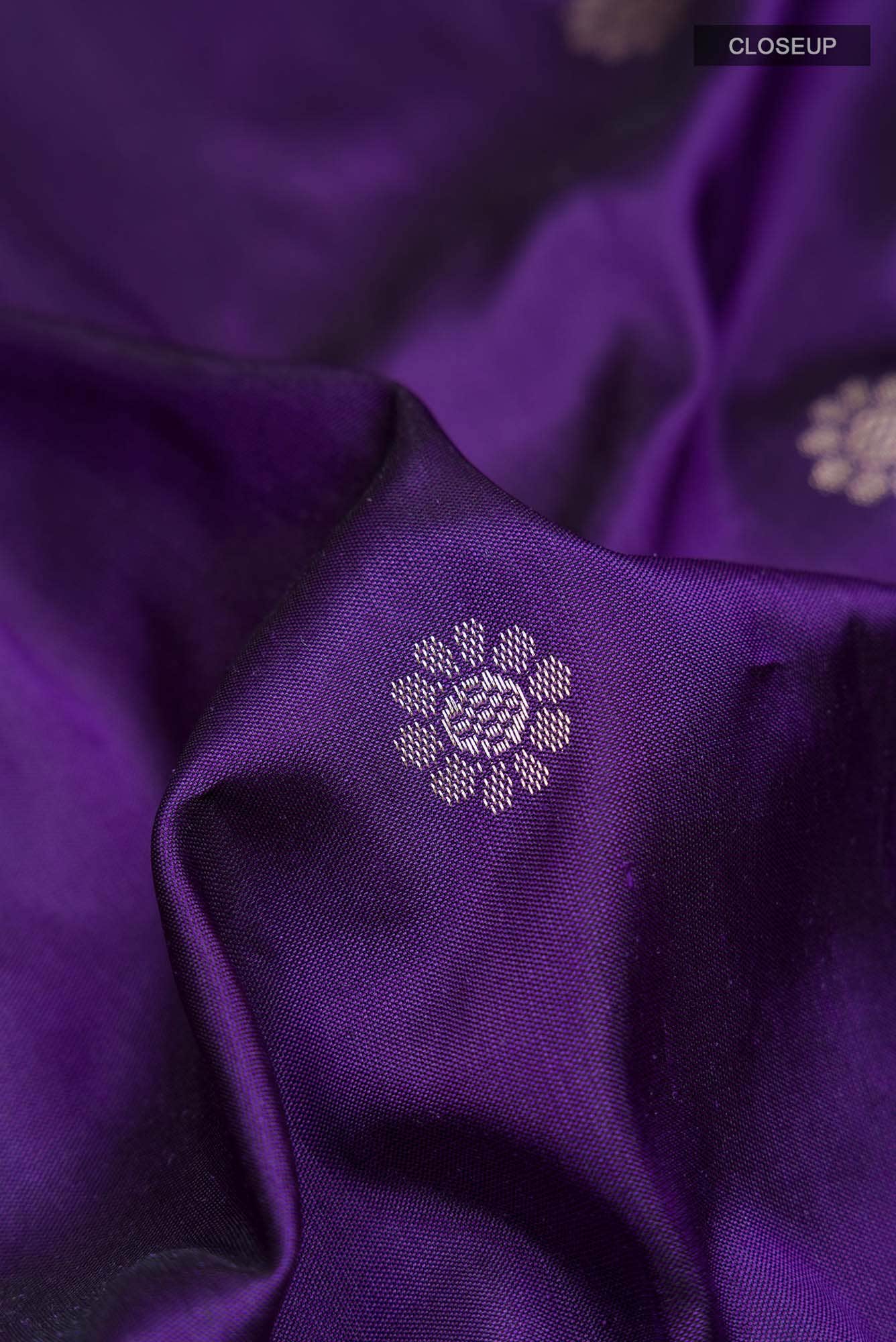 Blue Banarasi Silk Saree