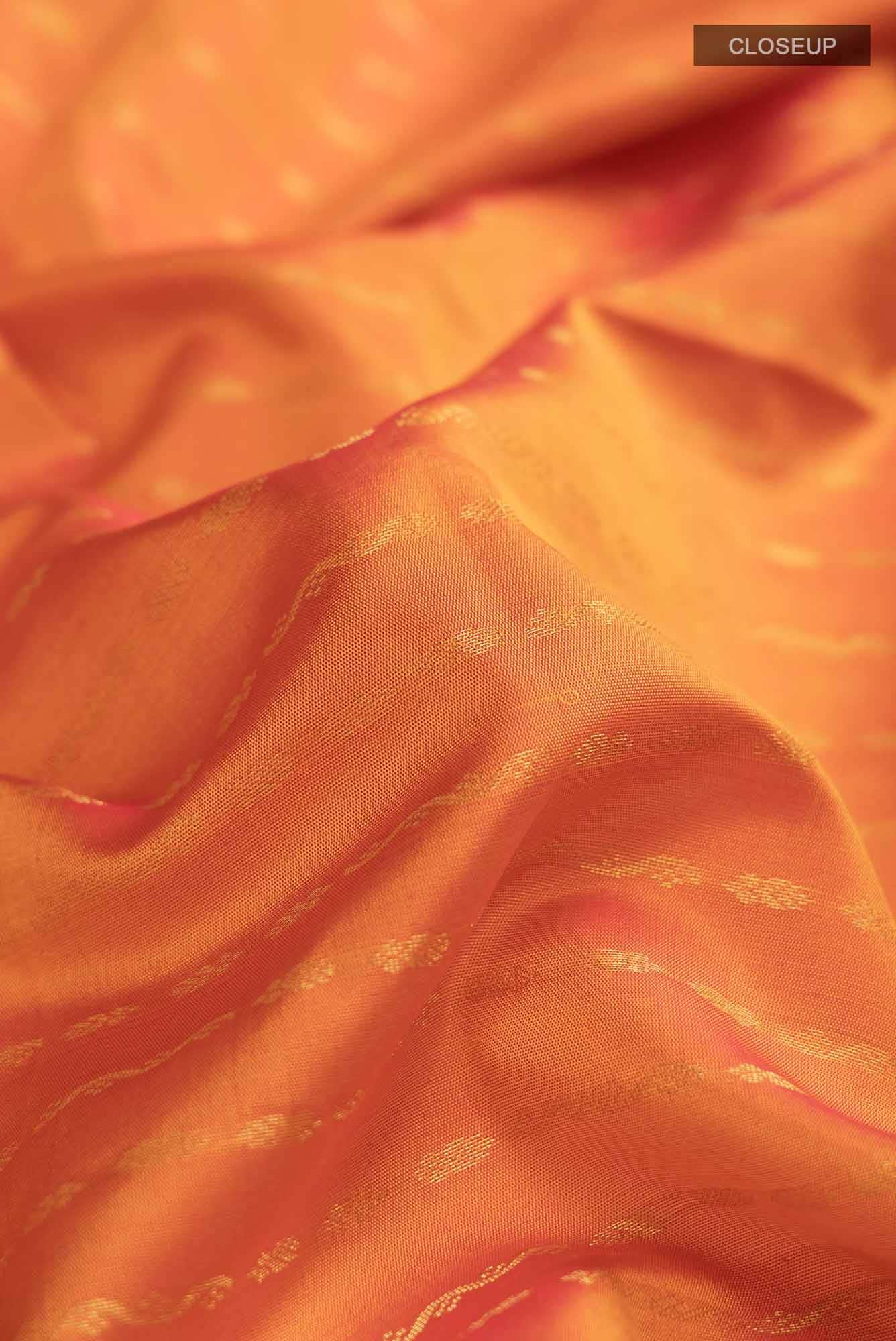 Orange Soft Silk Saree