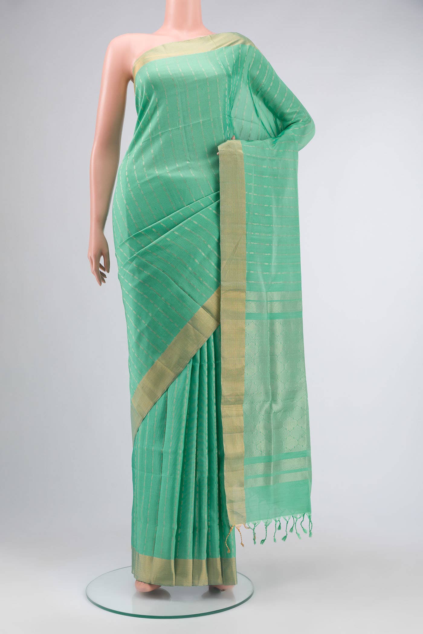 Green Soft Silk Saree