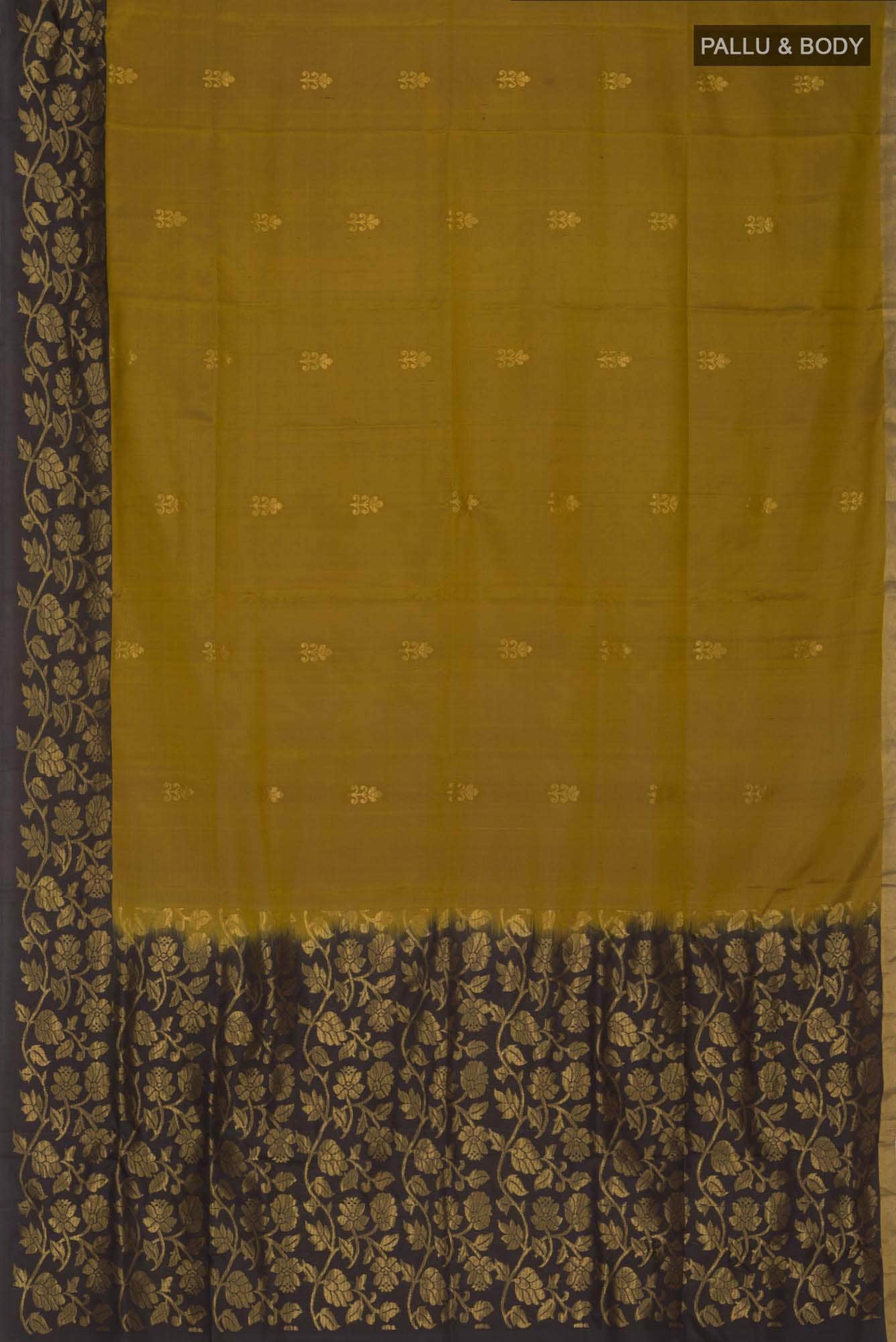 Mehandi Green Soft Silk Saree