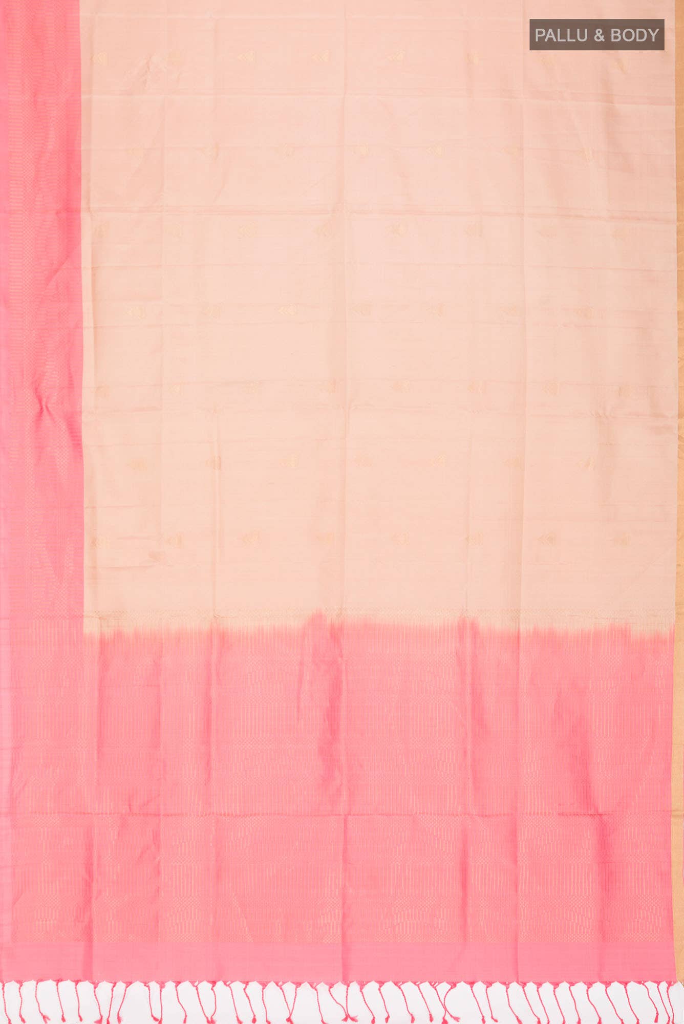 Beige Soft Silk Saree
