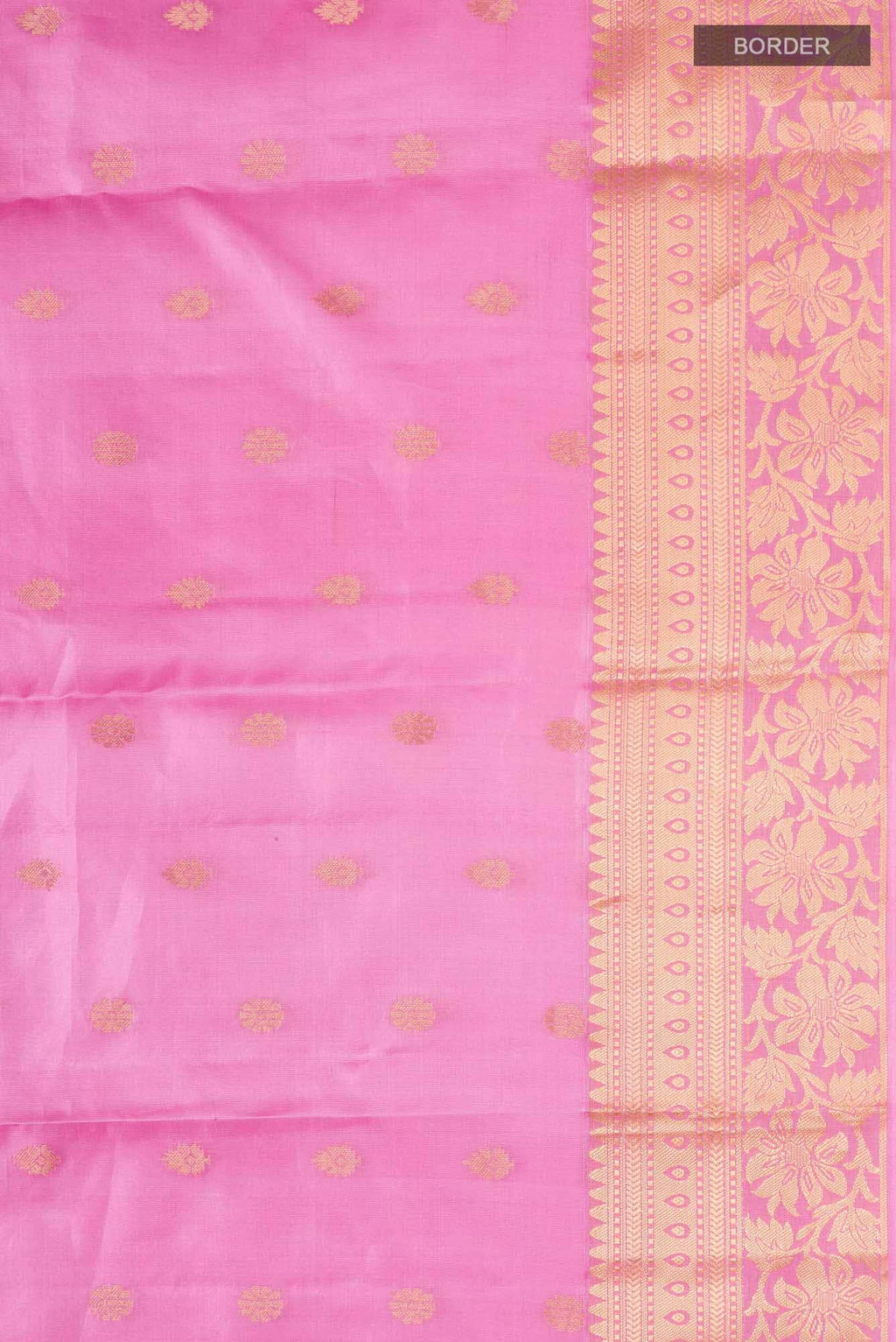 Pink Kanchipuram Silk Saree