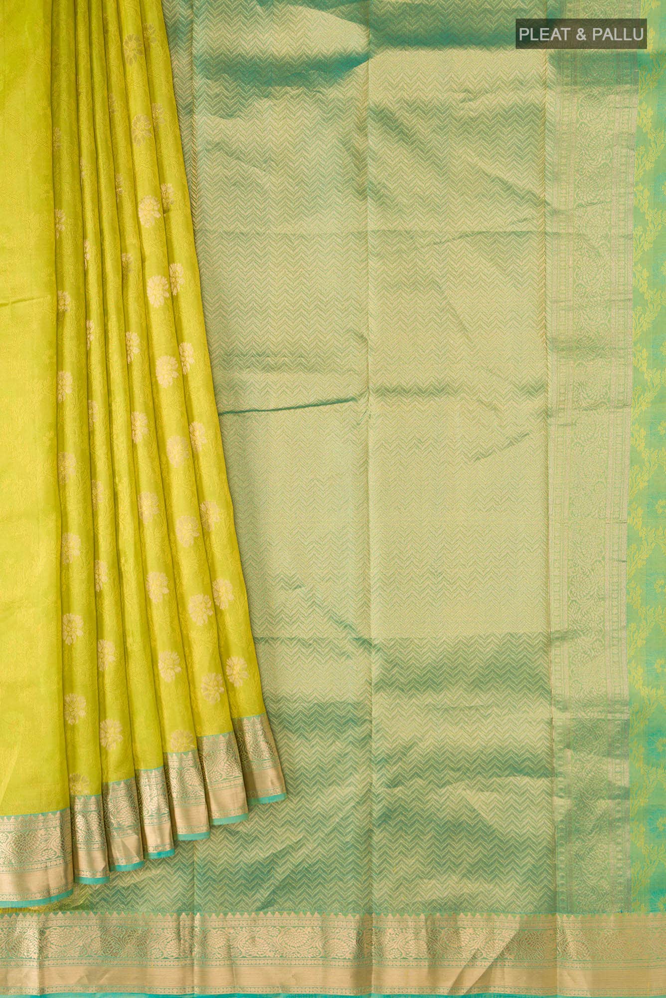 Green Kanchipuram Silk Saree