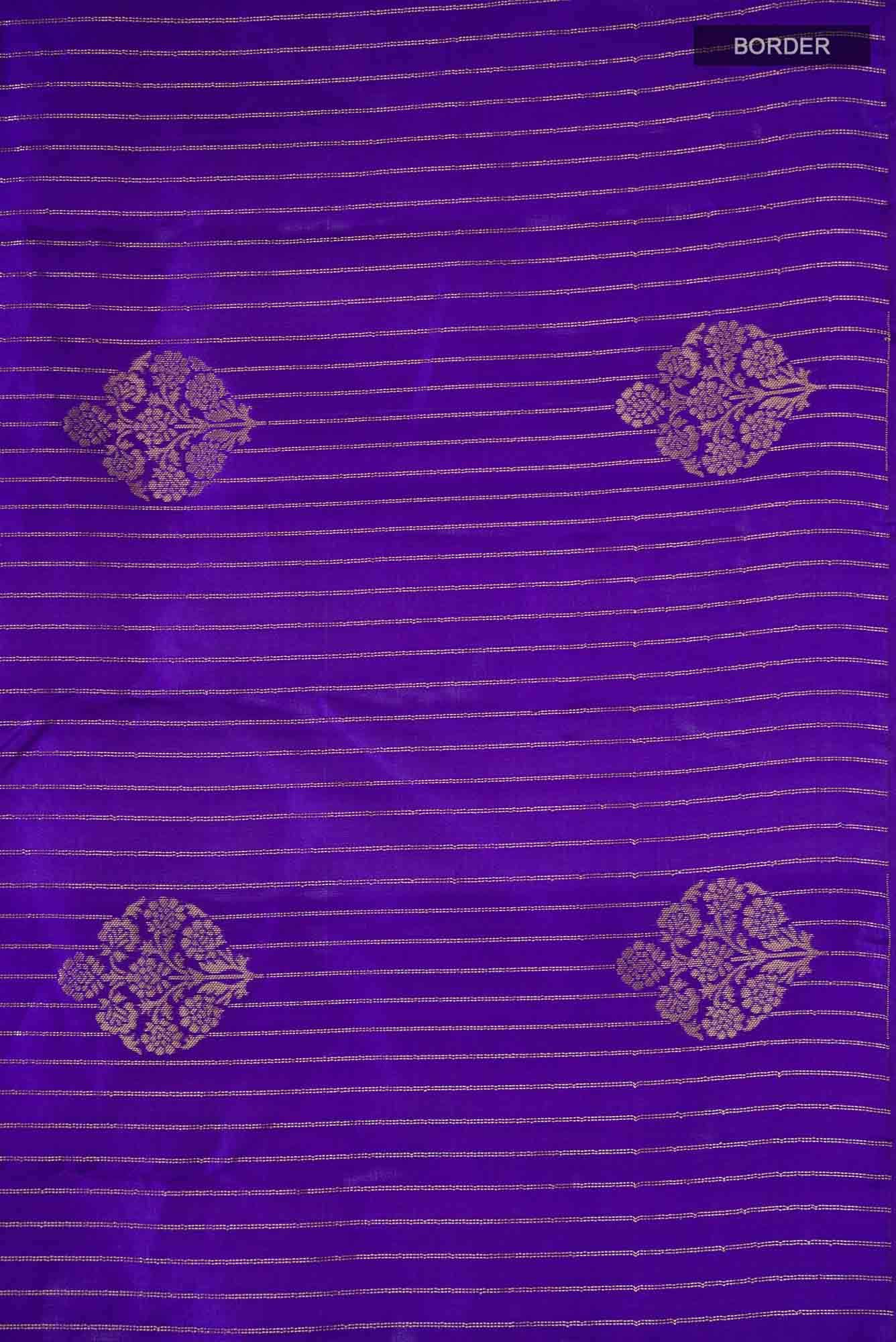 Blue Kanchipuram Silk Saree
