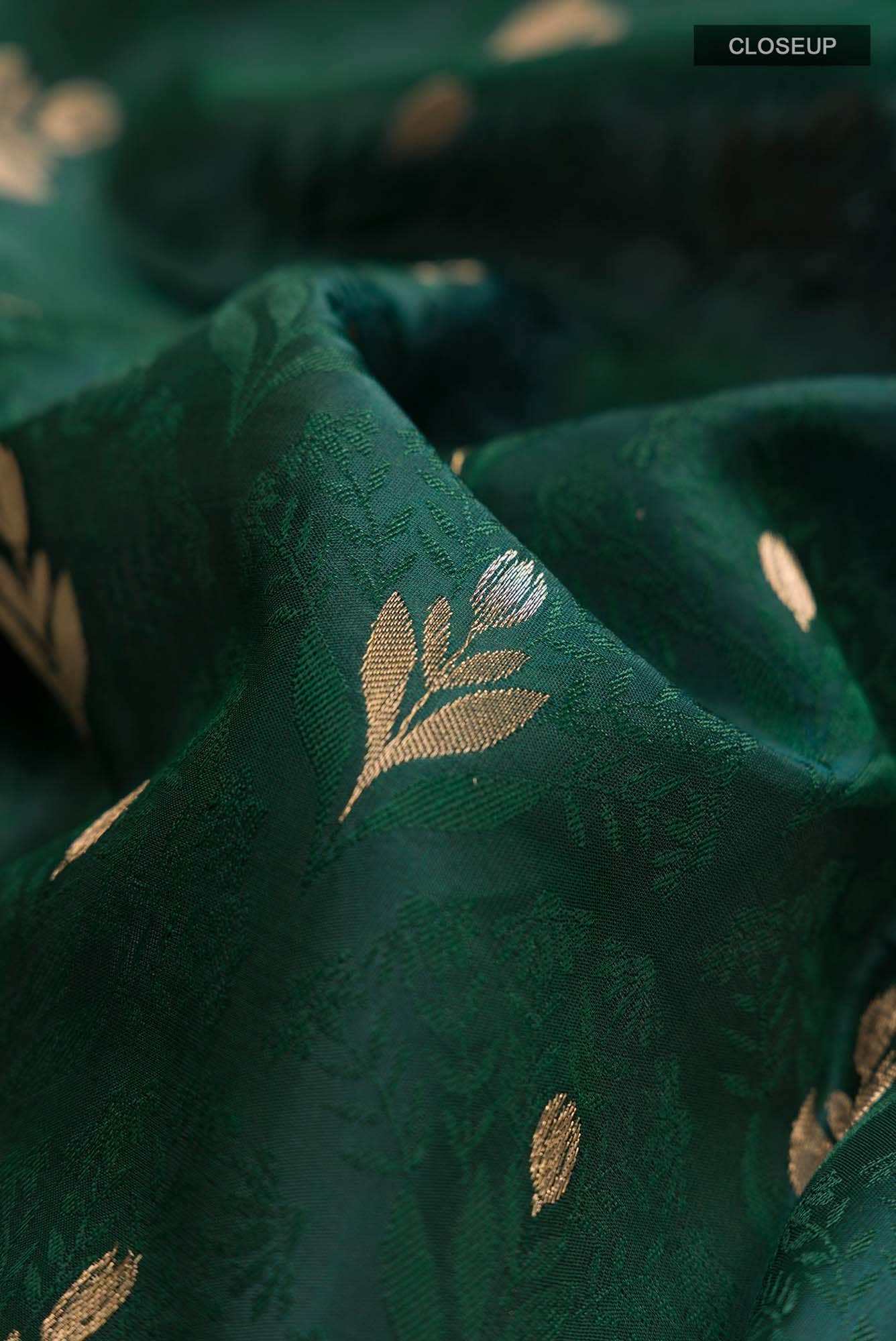 Green Kanchipuram Silk Saree