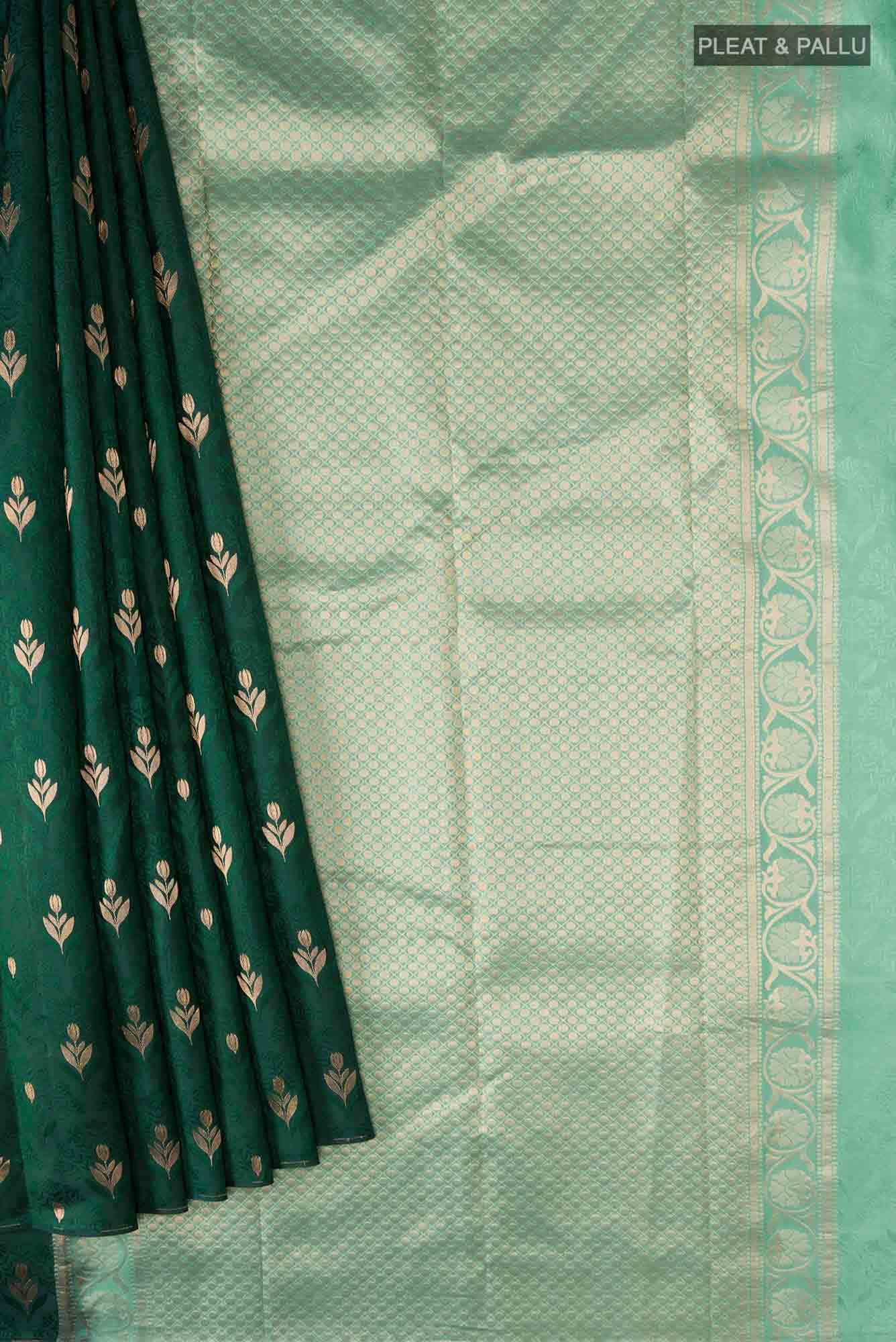 Green Kanchipuram Silk Saree