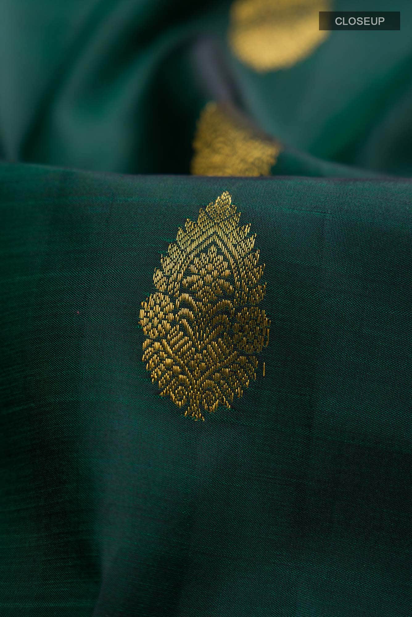 Green Kanchipuram Silk Saree