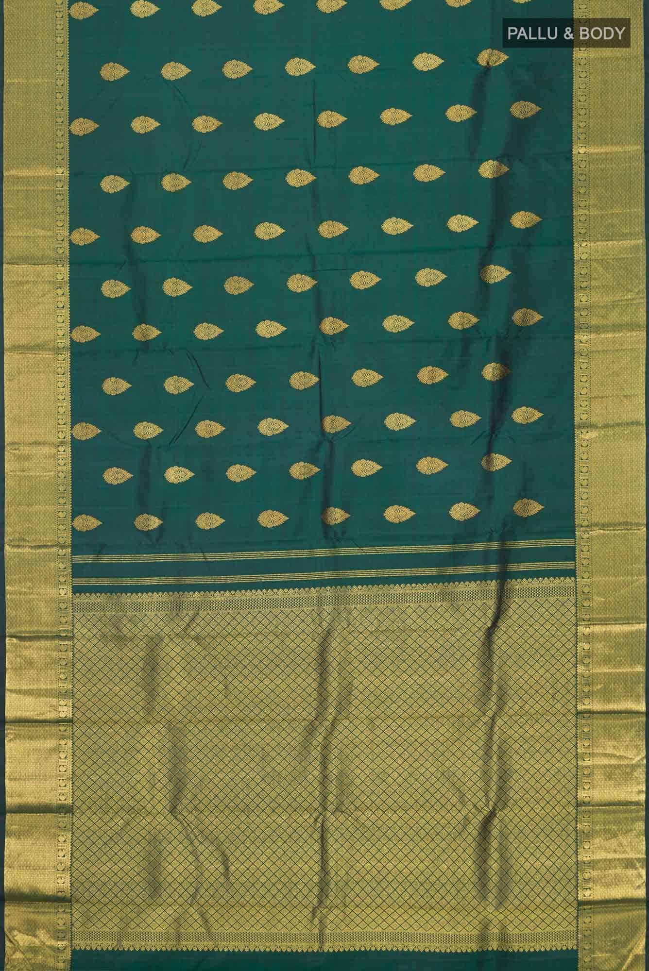 Green Kanchipuram Silk Saree