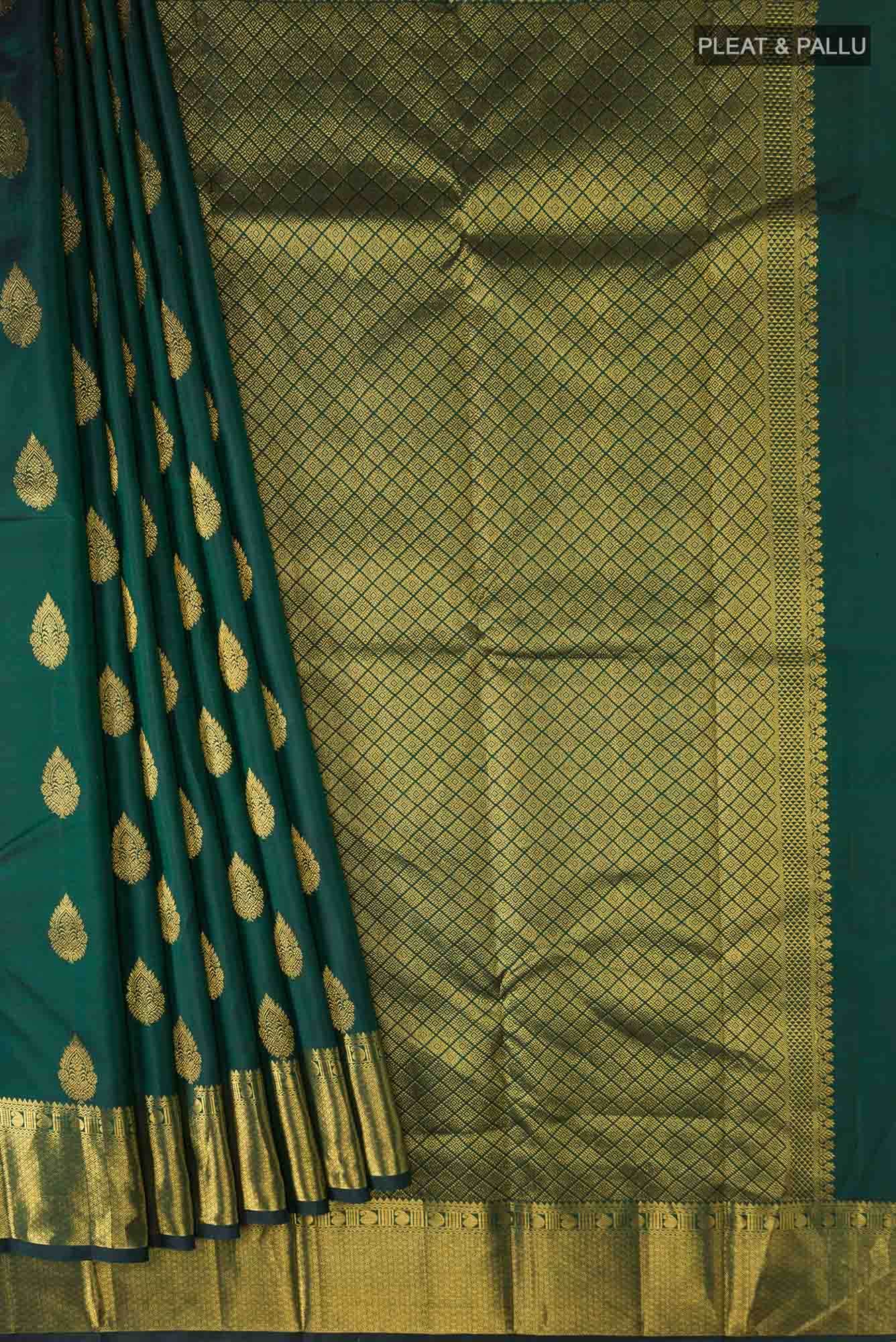 Green Kanchipuram Silk Saree