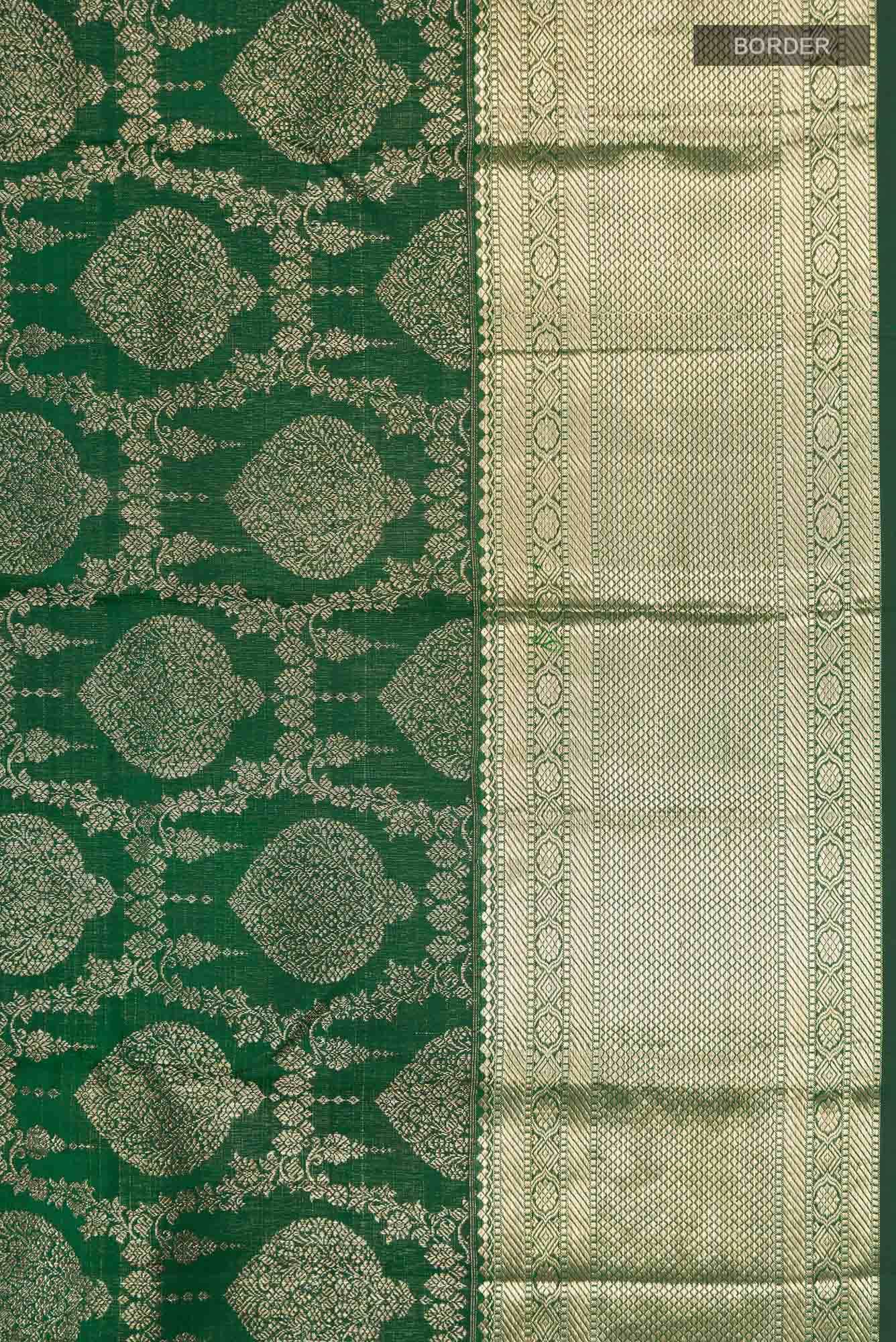 Green Kanchipuram Silk Saree