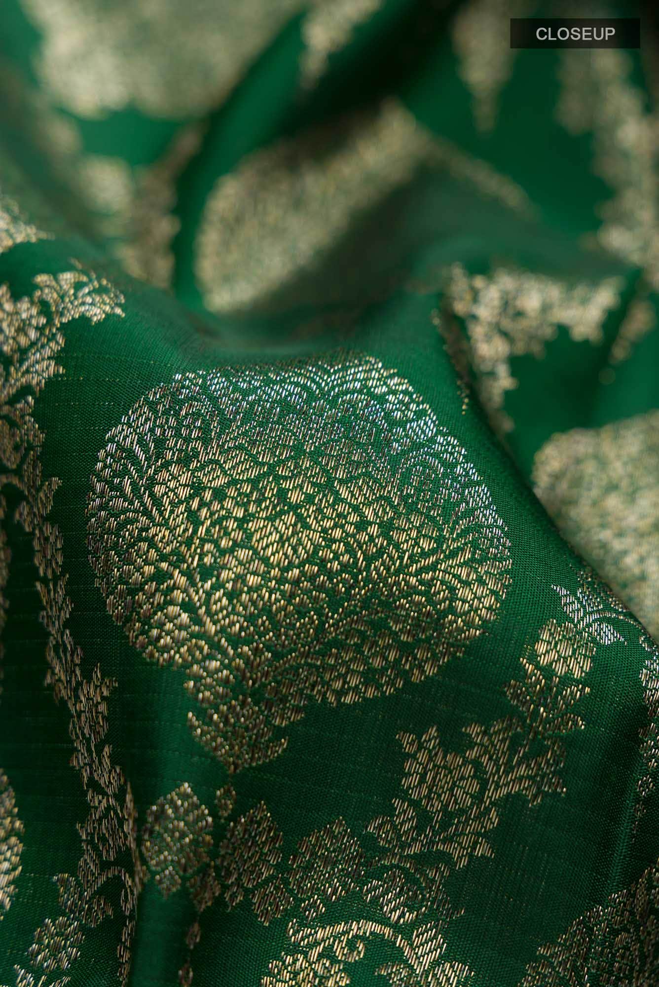 Green Kanchipuram Silk Saree