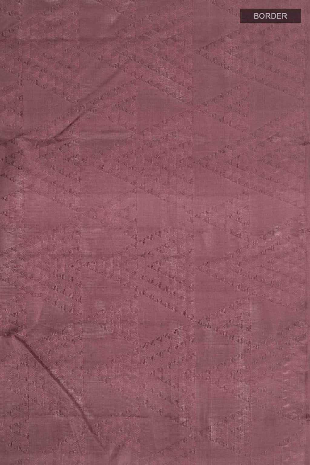 Dark Mauve Kanchipuram Silk Saree