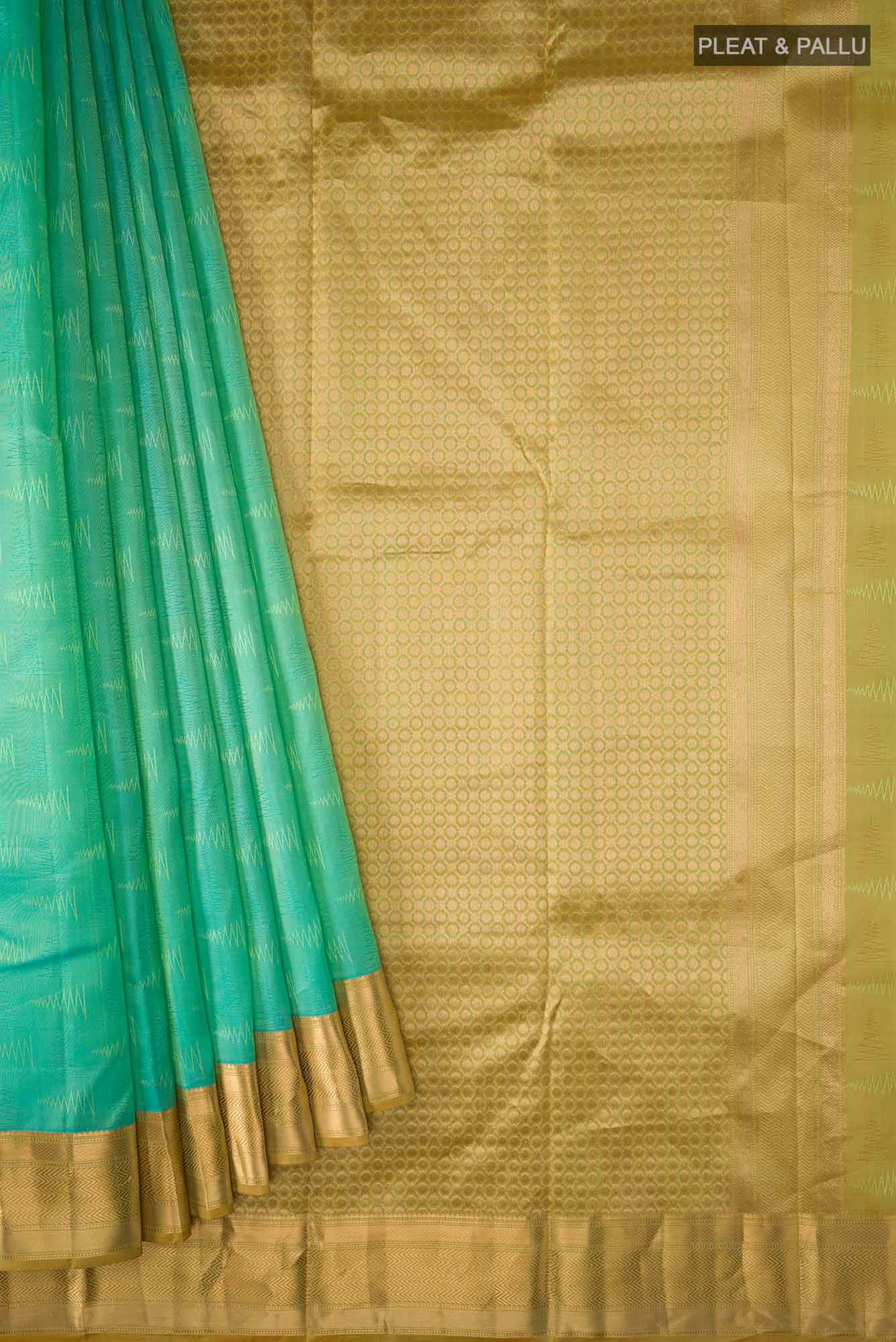 Green Kanchipuram Silk Saree