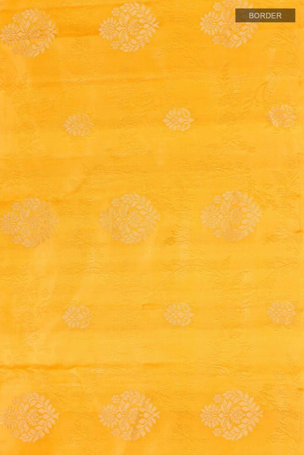 Yellow Kanchipuram Silk Saree