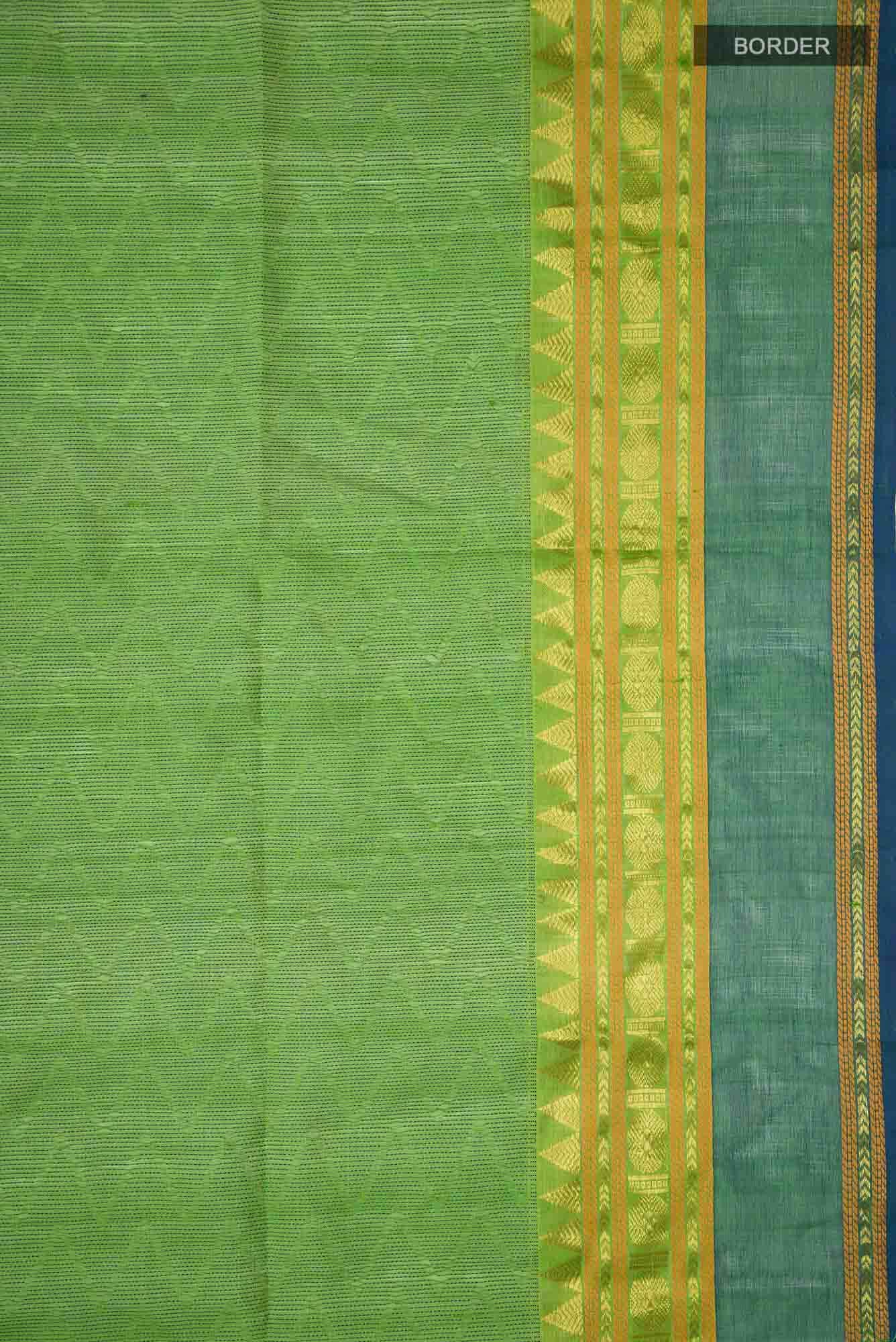 Green Coimbatore Silk Cotton Saree