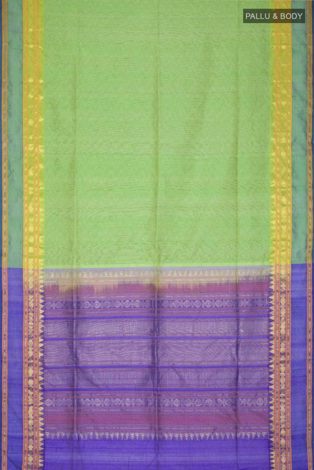 Green Coimbatore Silk Cotton Saree