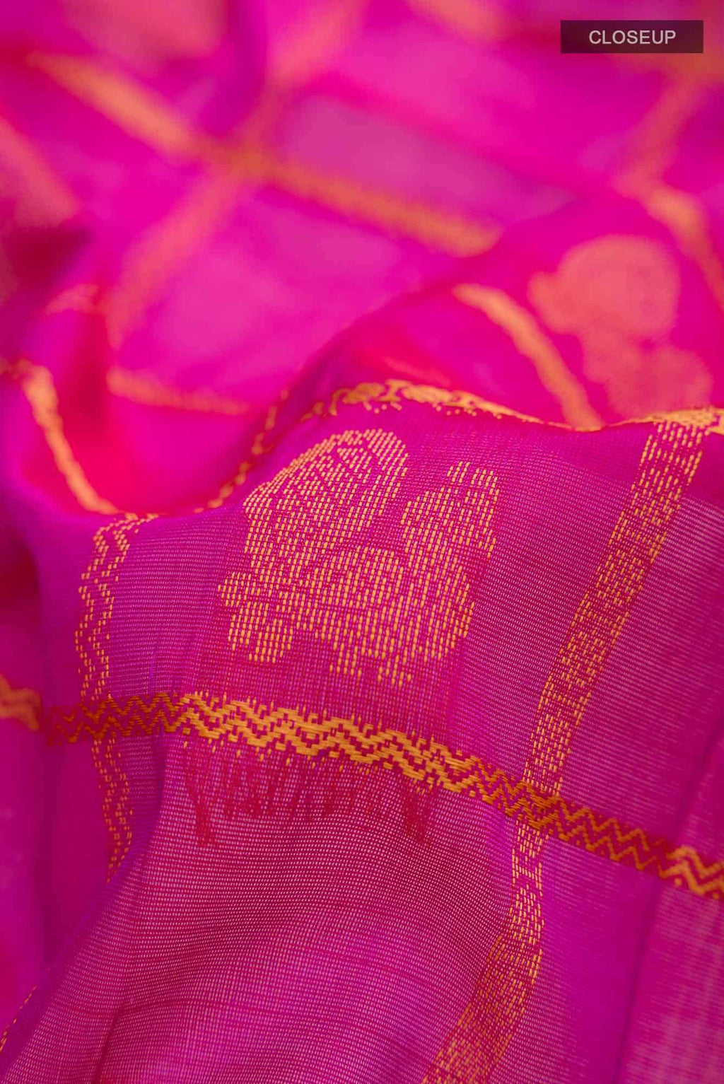 Pink Silk Cotton Saree