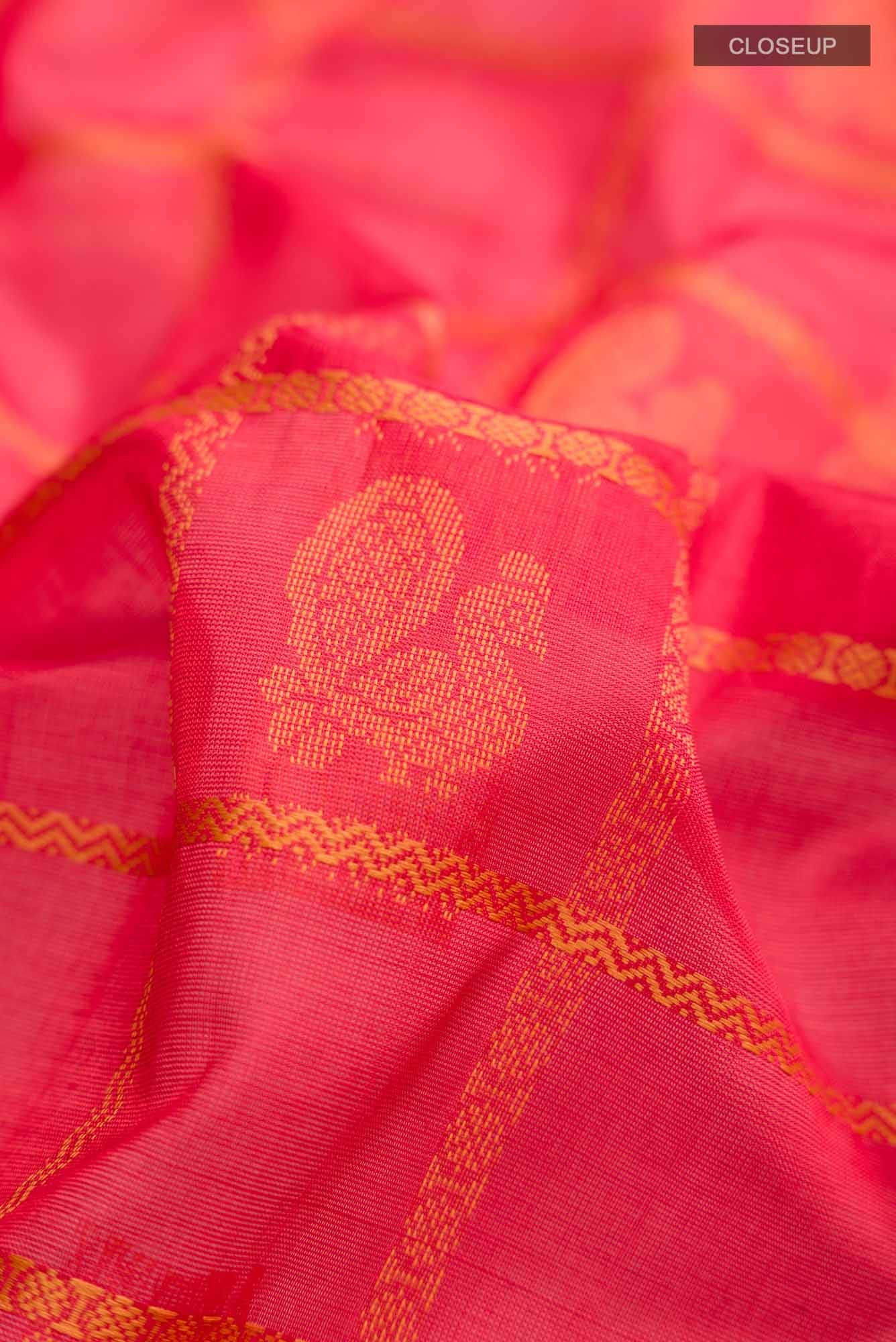 Red Silk Cotton Saree