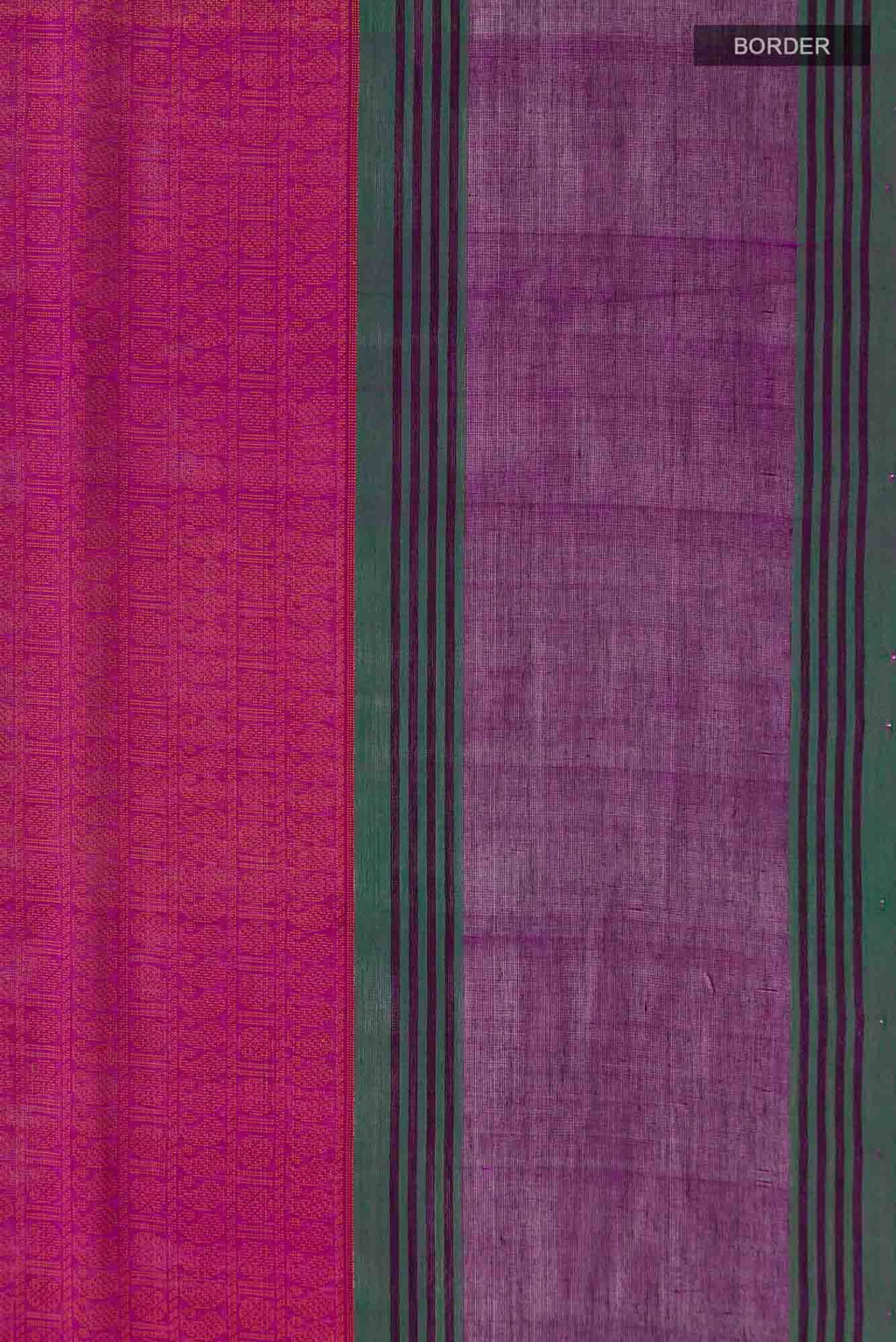 Magenta Silk Cotton Saree