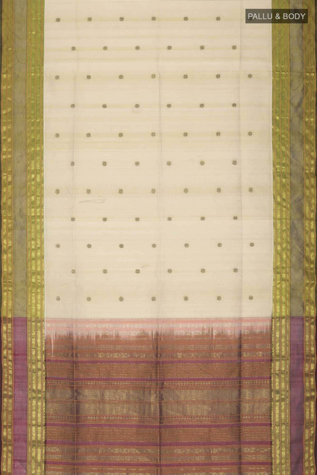 Green Coimbatore Silk Cotton Saree