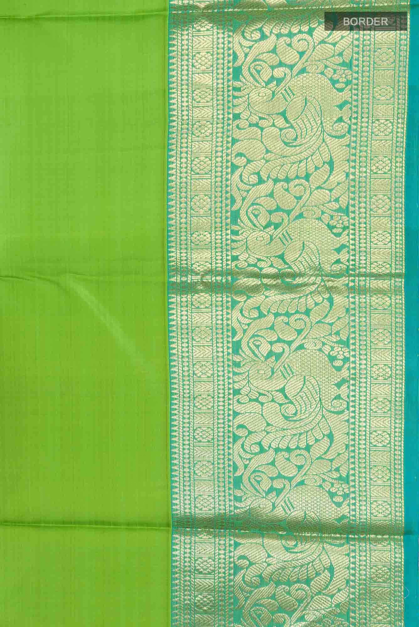 Green Kanchipuram Silk Saree