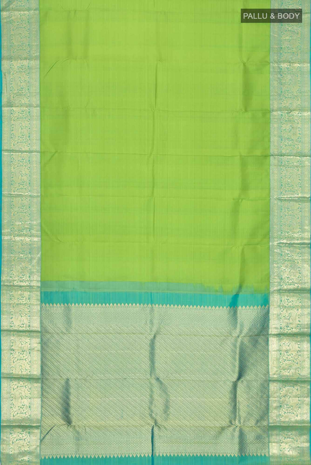 Green Kanchipuram Silk Saree