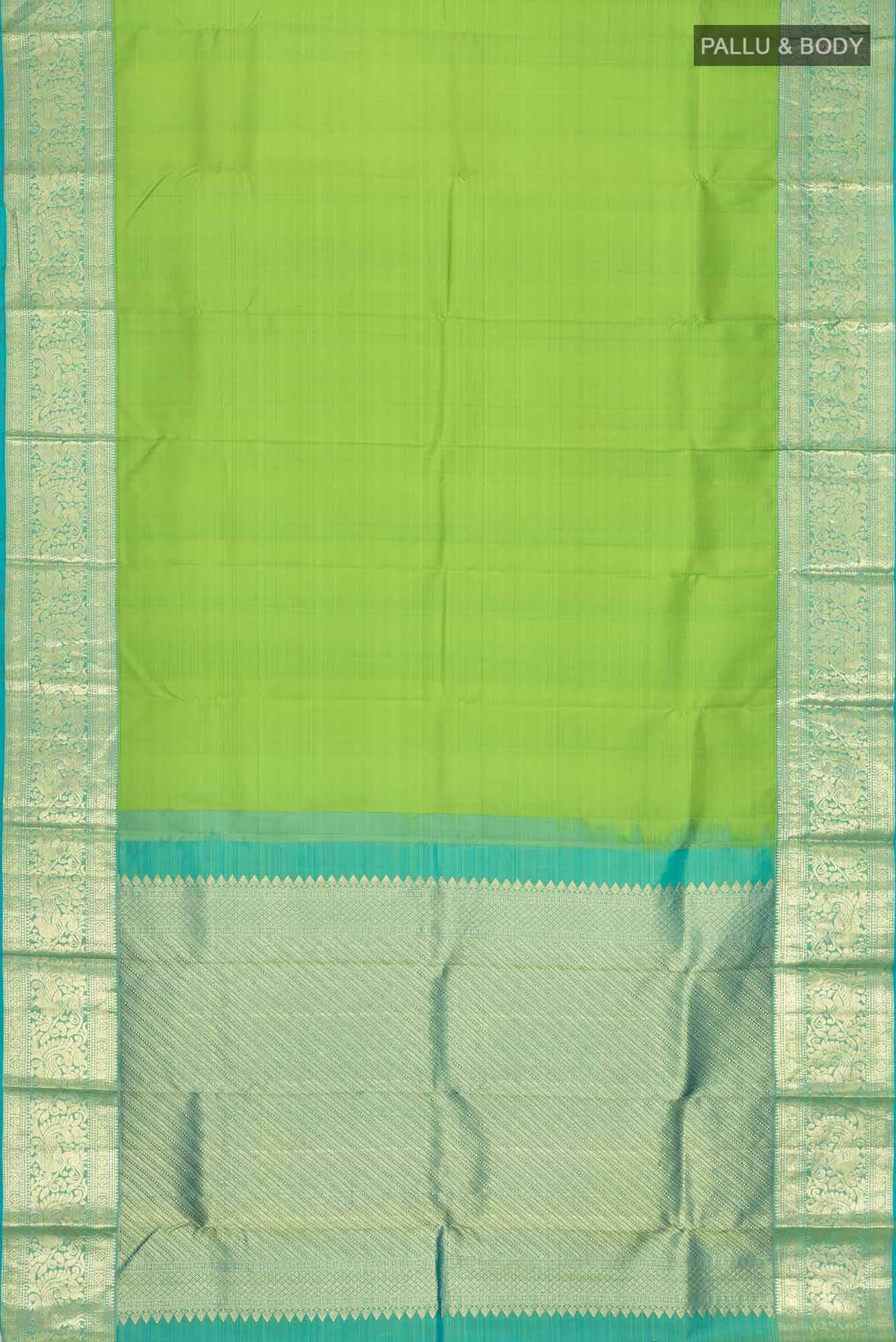 Green Kanchipuram Silk Saree