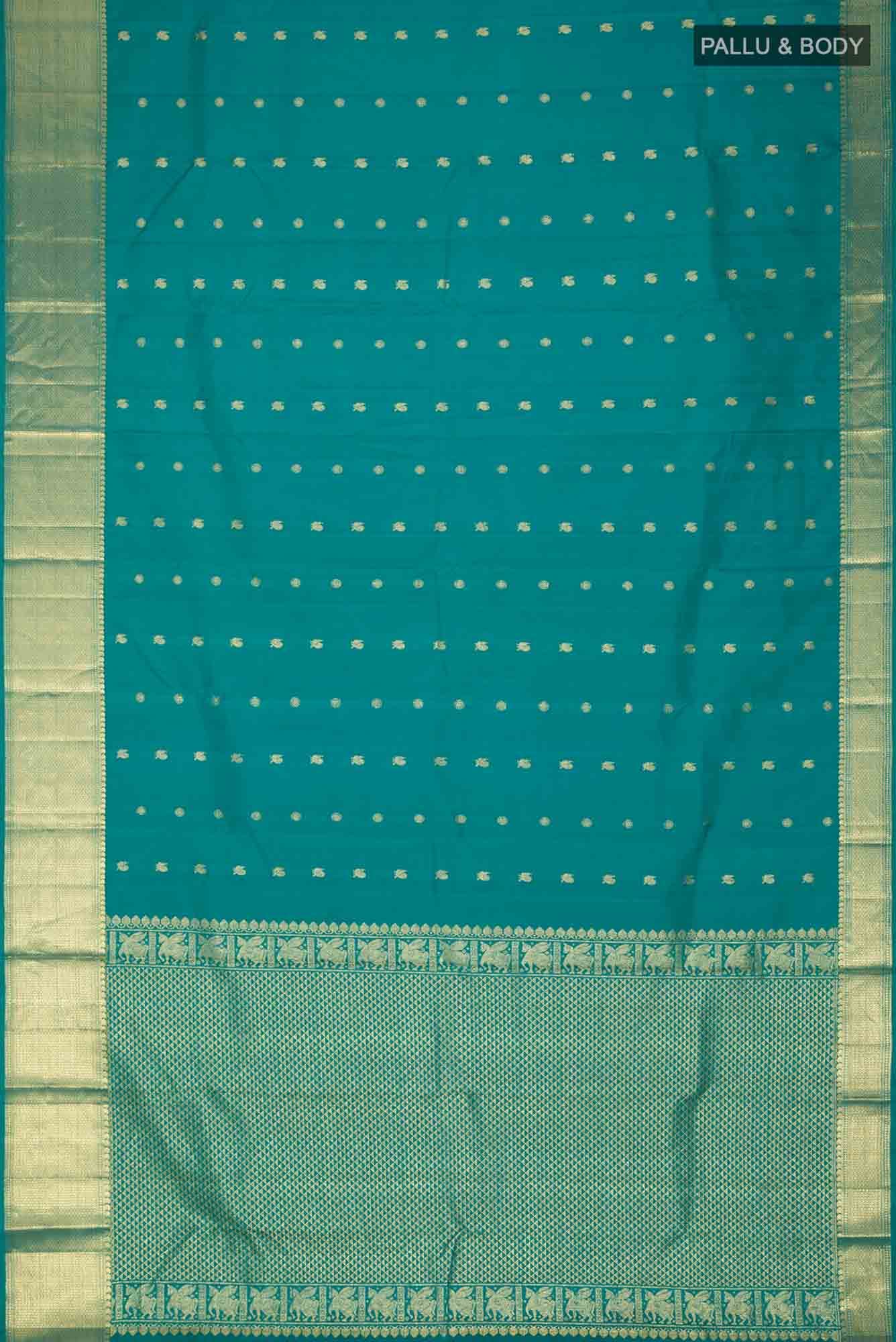 Green Kanchipuram Silk Saree