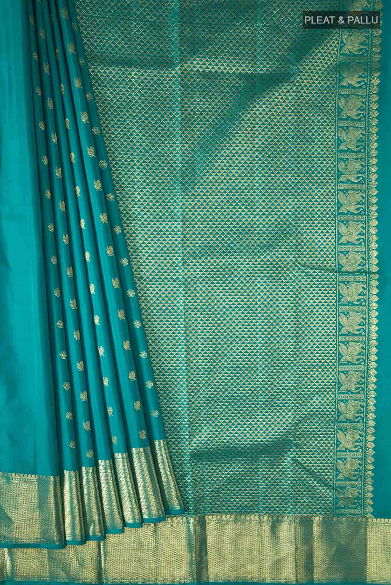 Green Kanchipuram Silk Saree