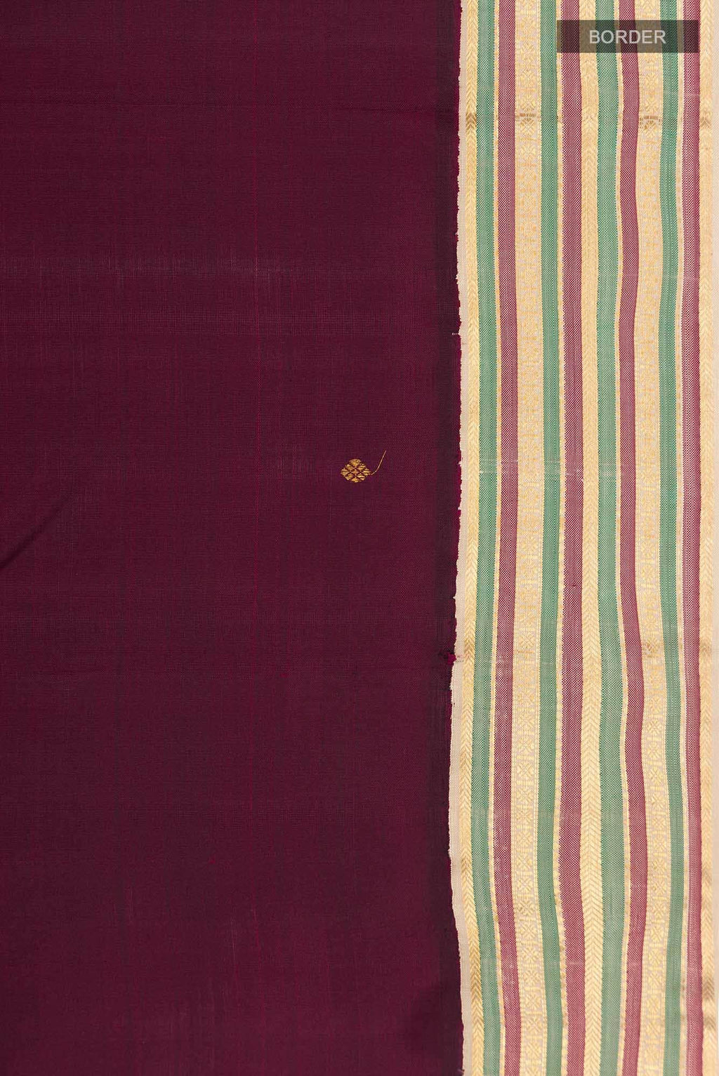 Maroon Kanchipuram Silk Saree