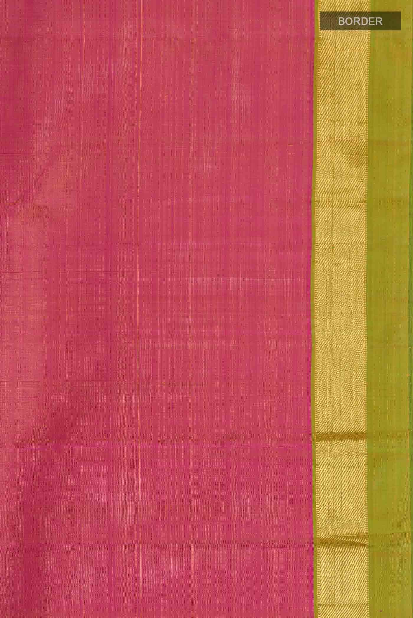 Pink Kanchipuram Silk Saree