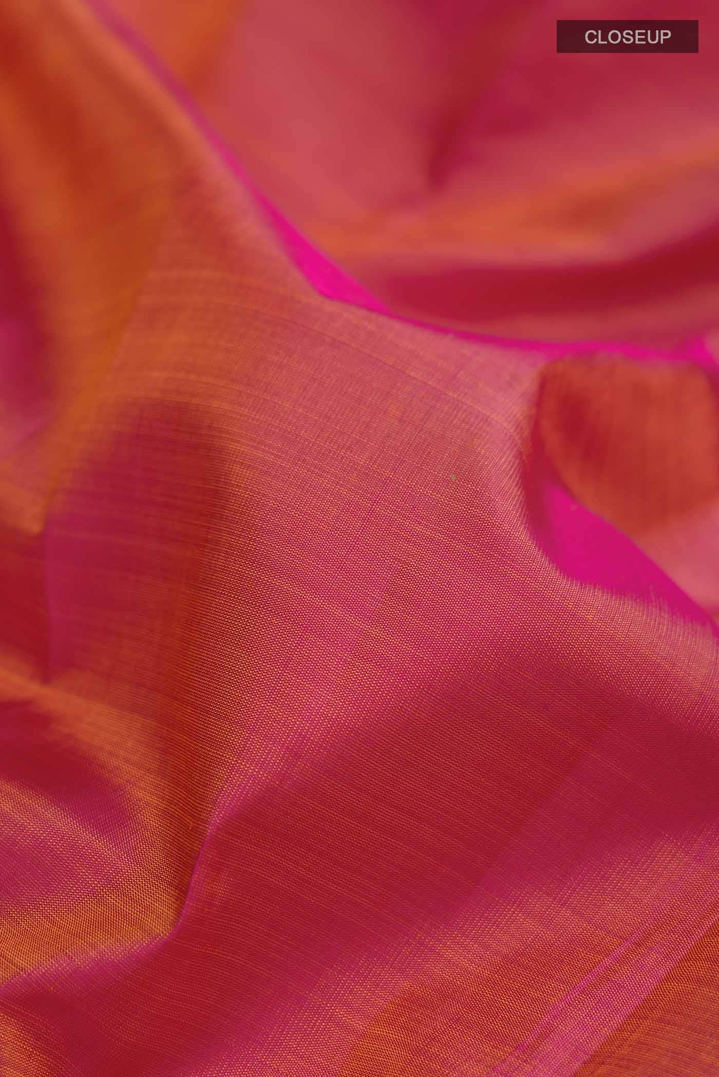 Pink Kanchipuram Silk Saree