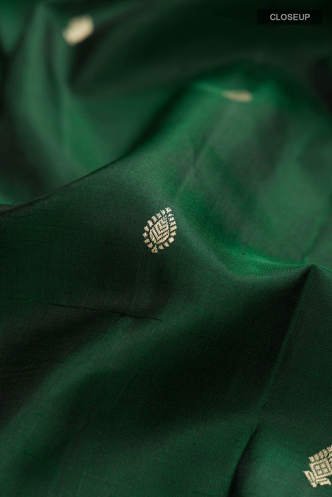 Green Kanchipuram Silk Saree