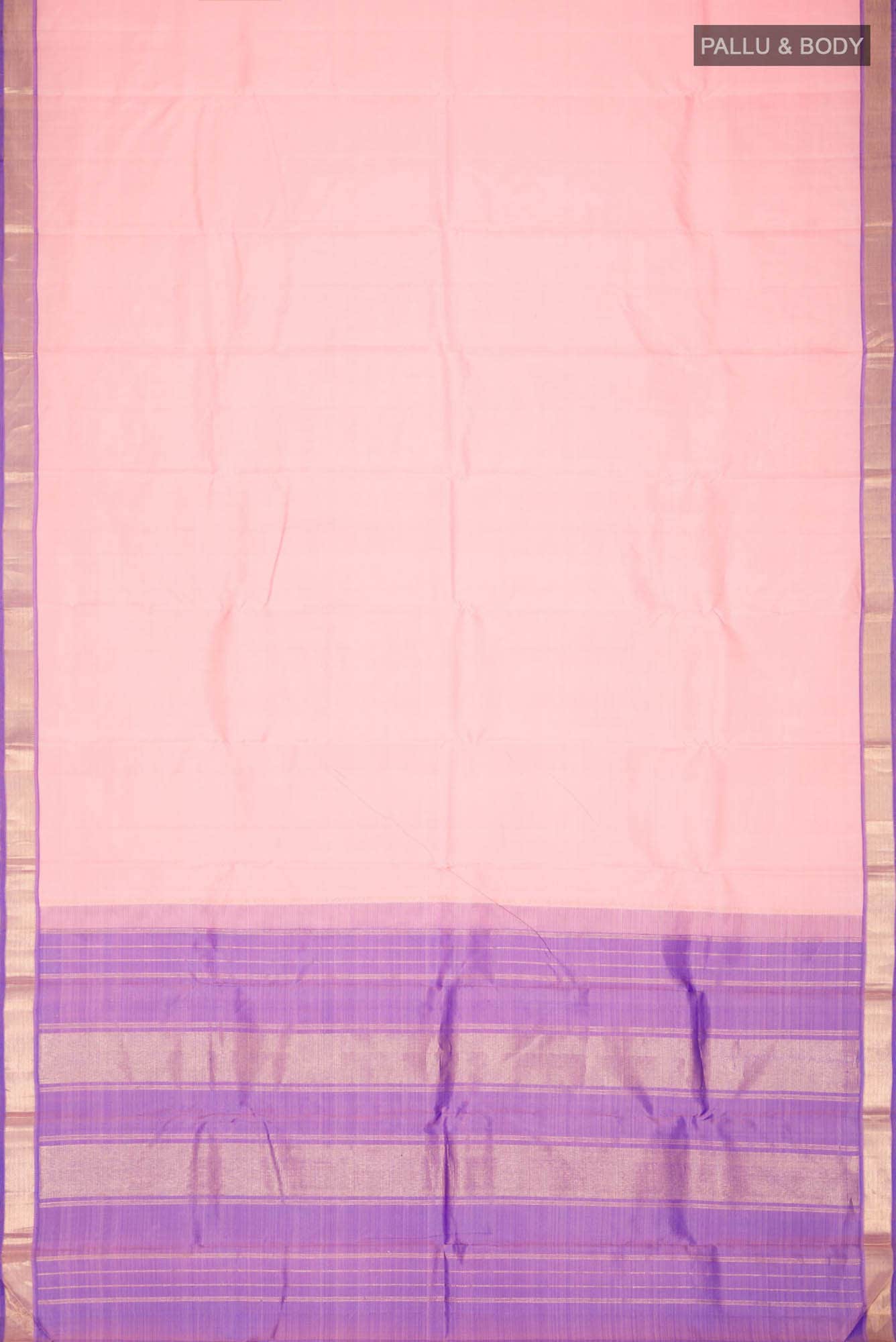 Pink Kanchipuram Silk Saree