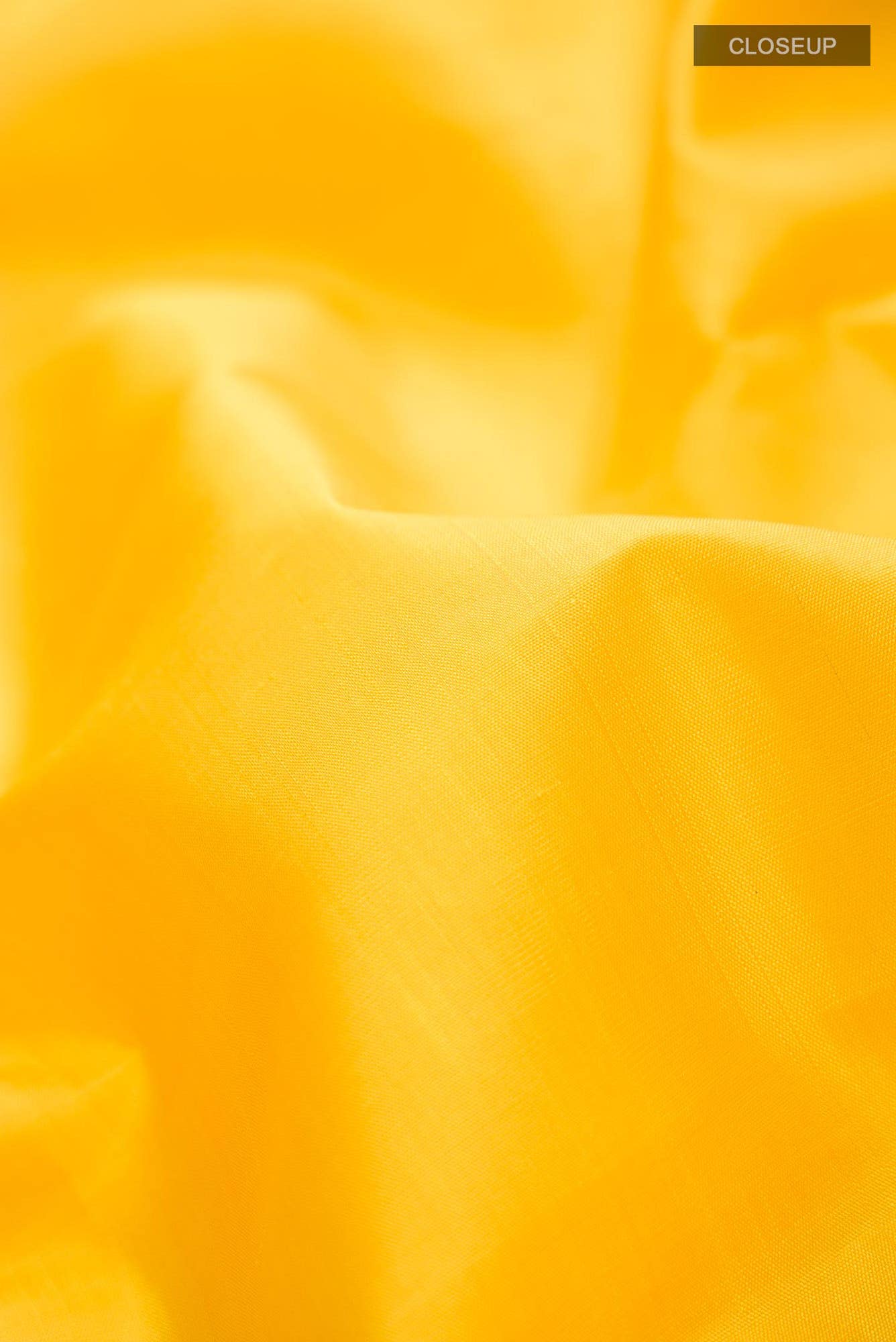 Yellow Kanchipuram Silk Saree