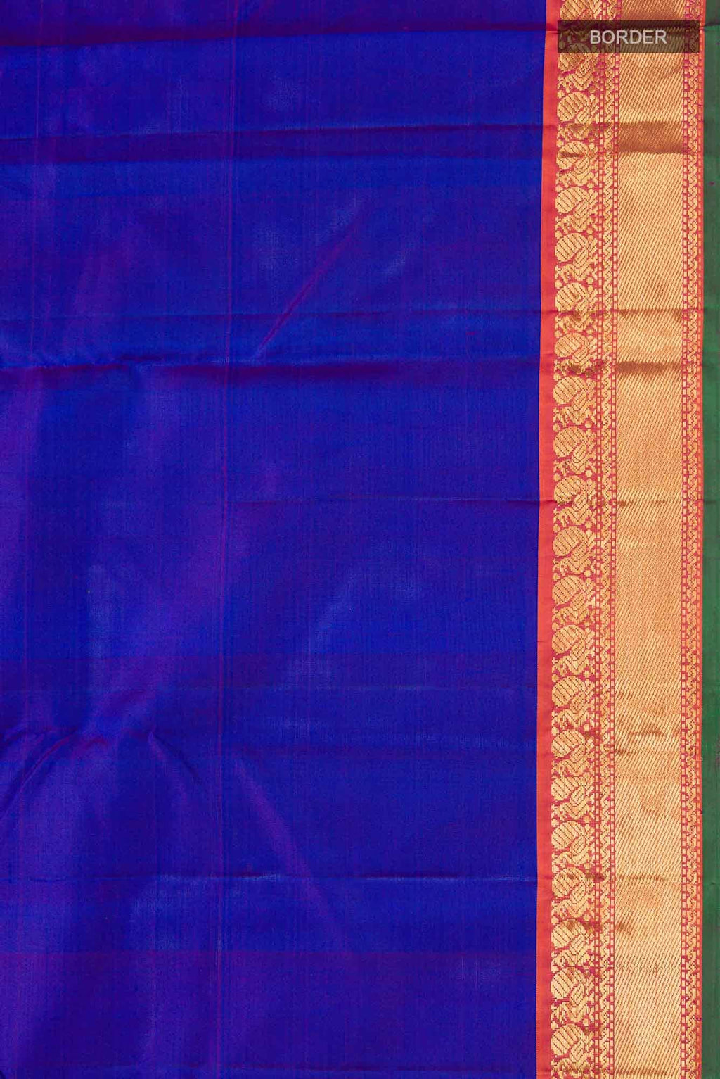 Blue Kanchipuram Silk Saree