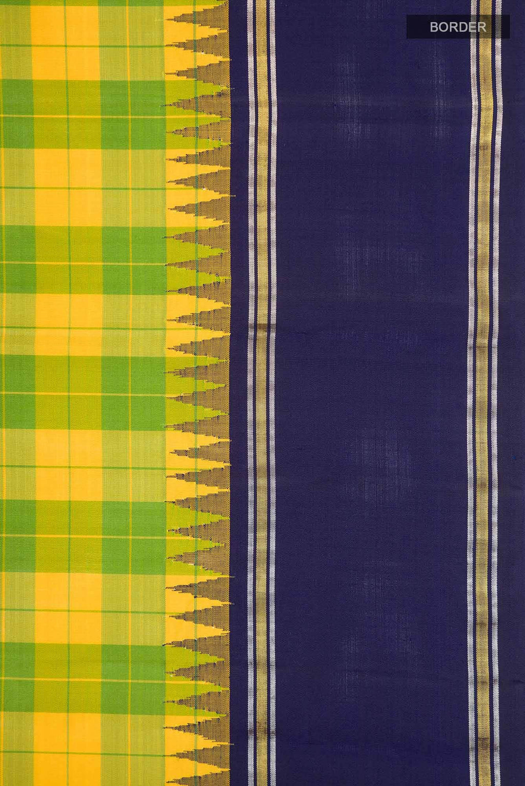 Multi Kanchipuram Silk Saree