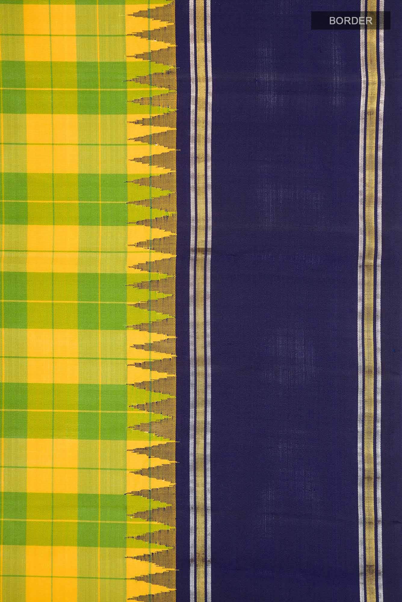 Multi Kanchipuram Silk Saree