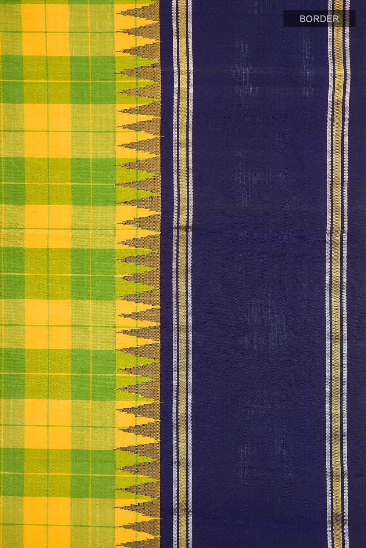 Multi Kanjivaram Silk Saree
