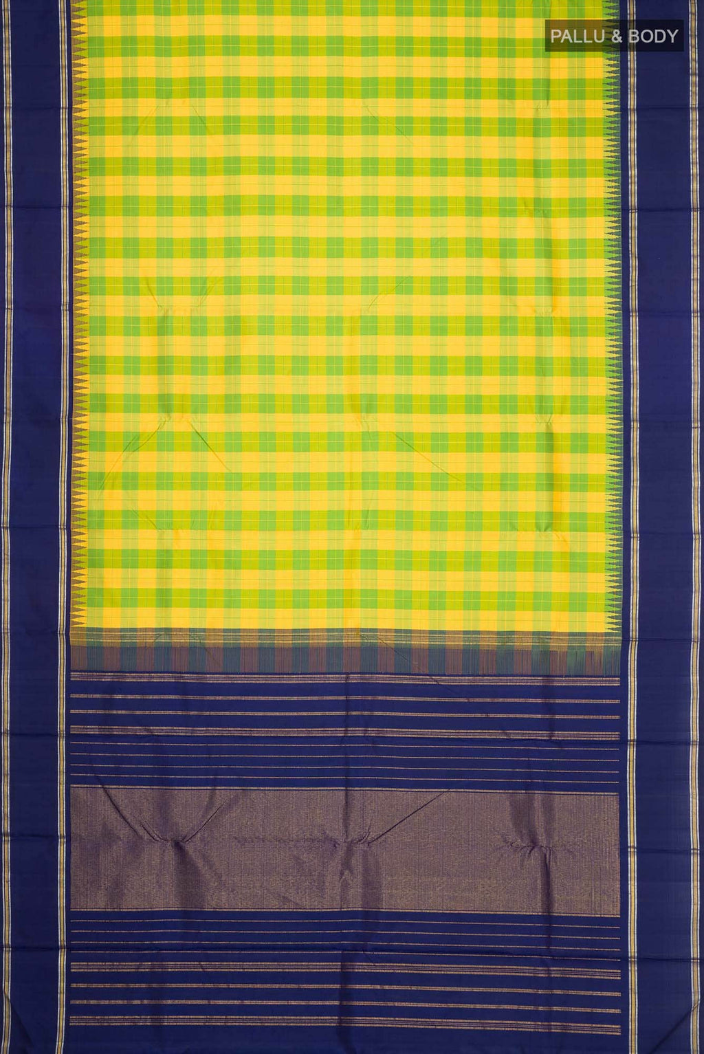 Multi Kanchipuram Silk Saree