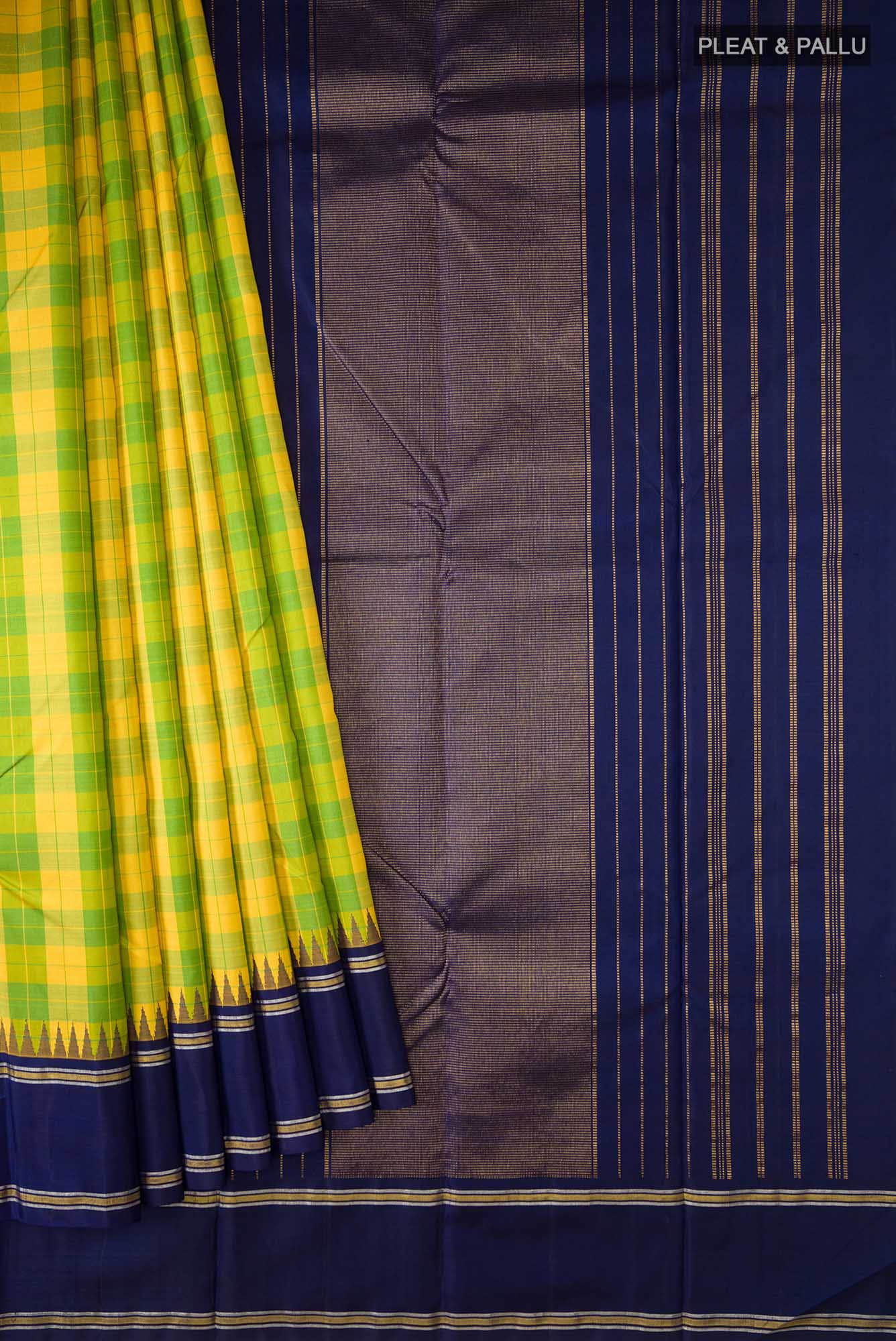 Multi Kanchipuram Silk Saree