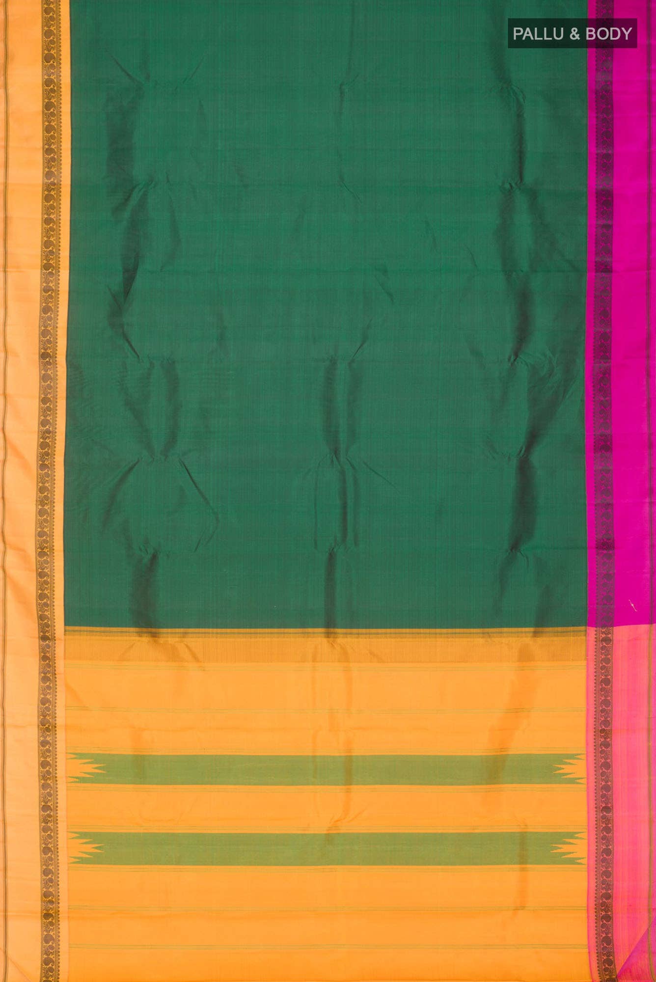 Green Kanchipuram Silk Saree