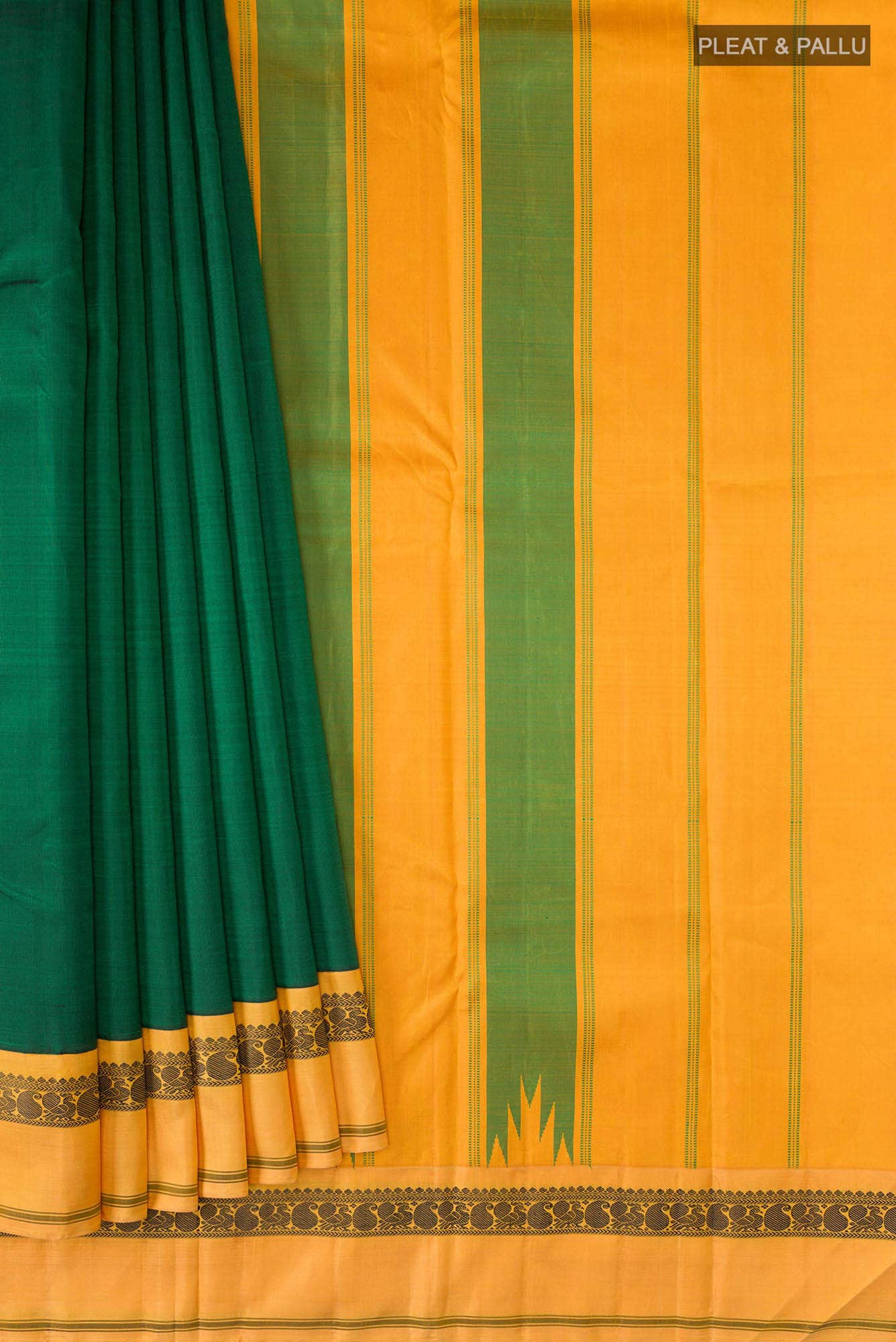 Green Kanchipuram Silk Saree
