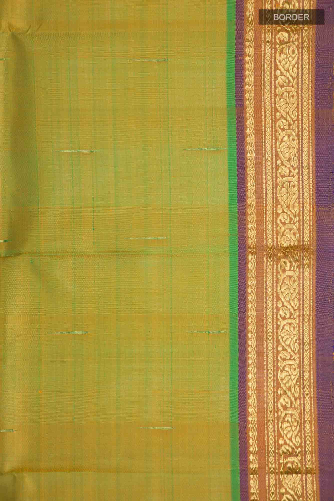 Green Kanjivaram Silk Saree