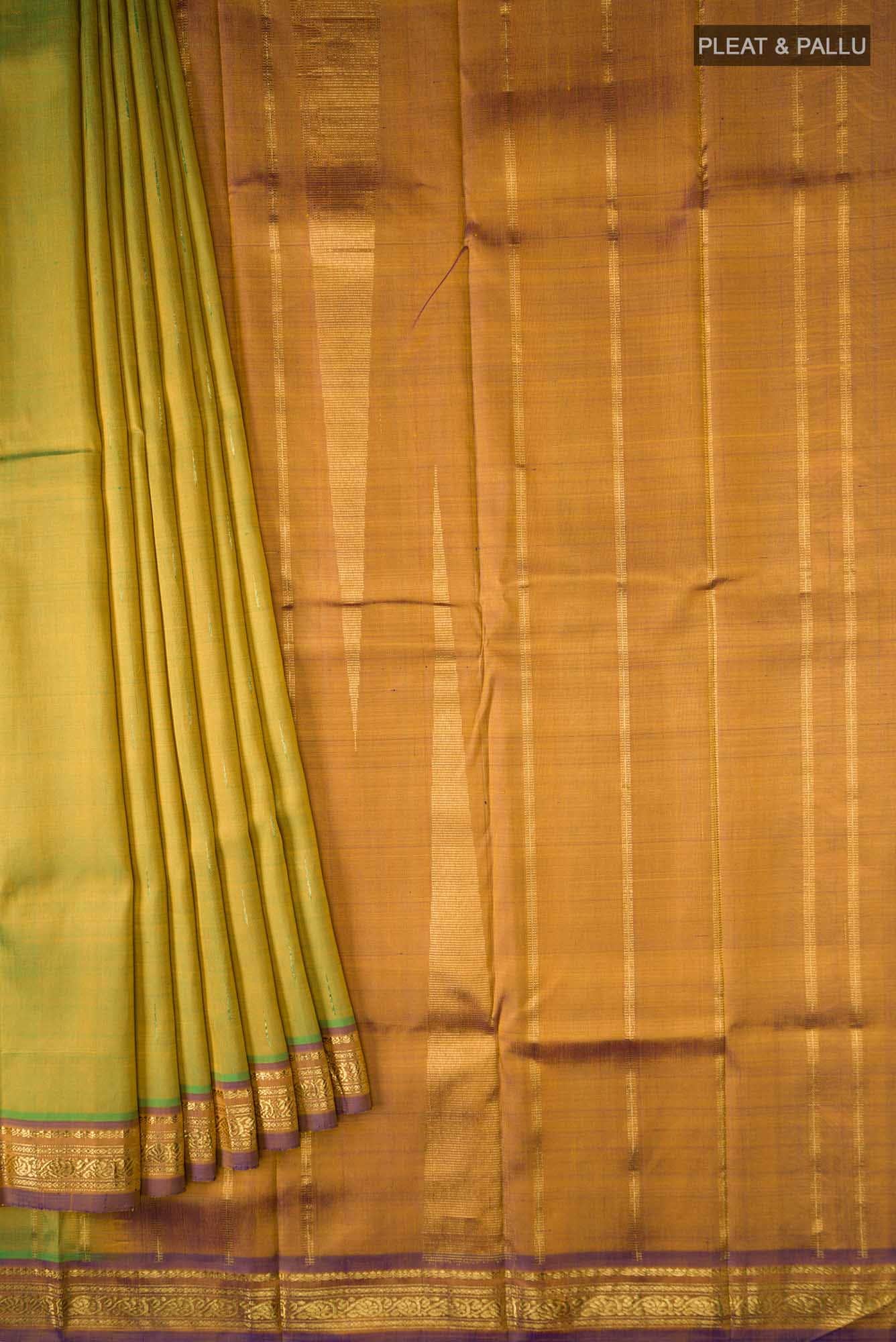 Green Kanchipuram Silk Saree