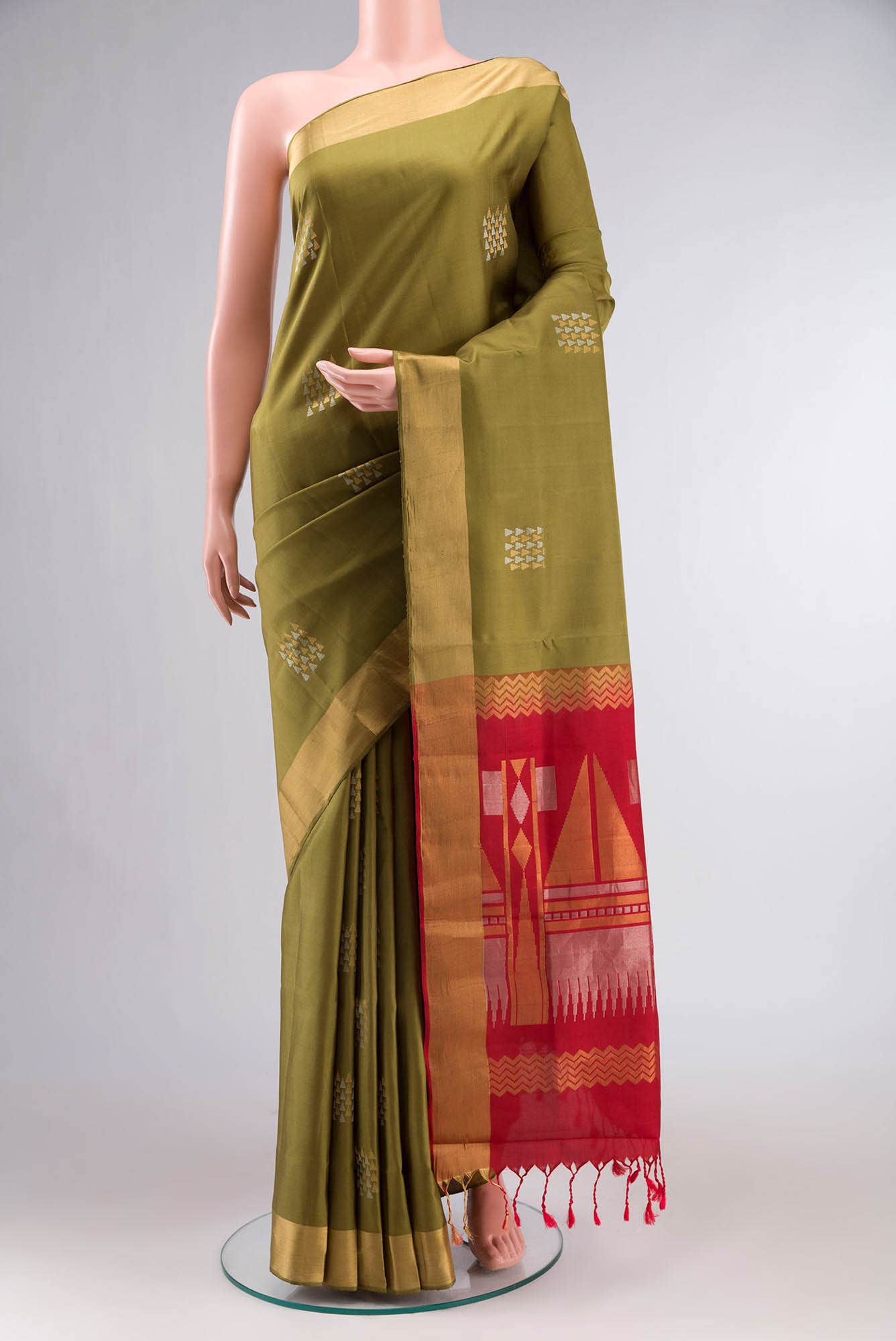 Green Soft Silk Saree