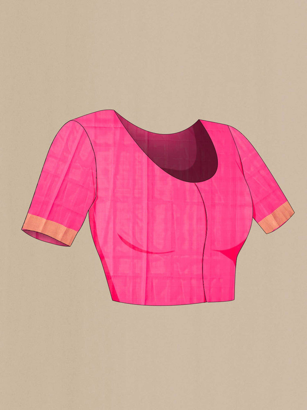 Pink Soft Silk Saree