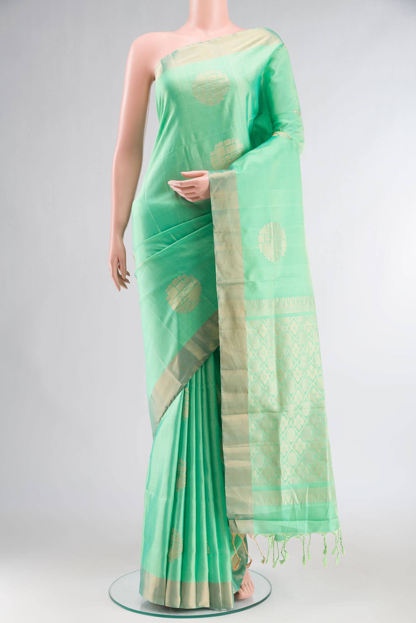 Green Soft Silk Saree