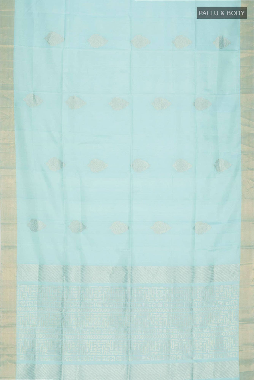 Sea Green Soft Silk Saree