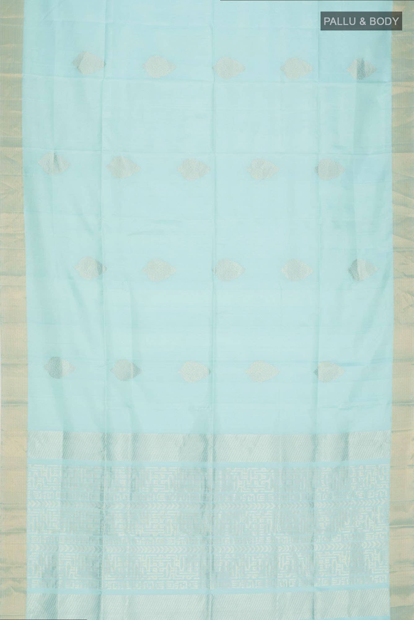 Sea Green Soft Silk Saree
